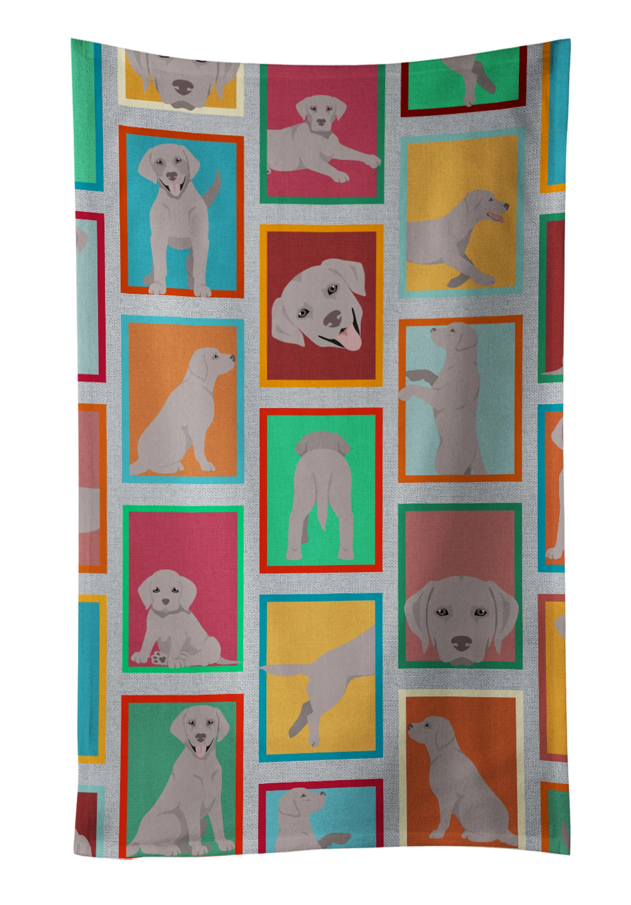 Lots of Dogs Kitchen Towel - Size: 25HX15W | Pack Of: 1 | Collection name: Lots of dogs