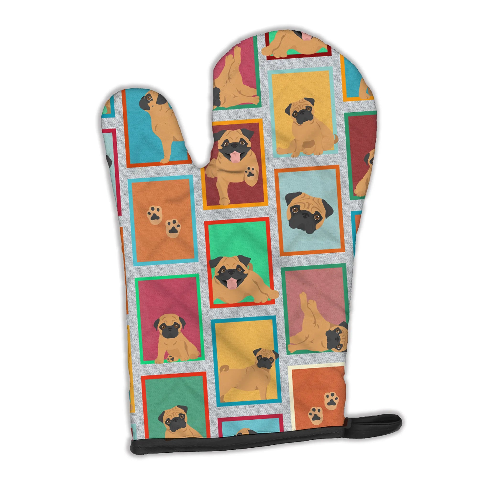 Lots of Dogs Oven Mitt - Size: 12HX8.5W | Pack Of: 1 | Collection name: Lots of dogs