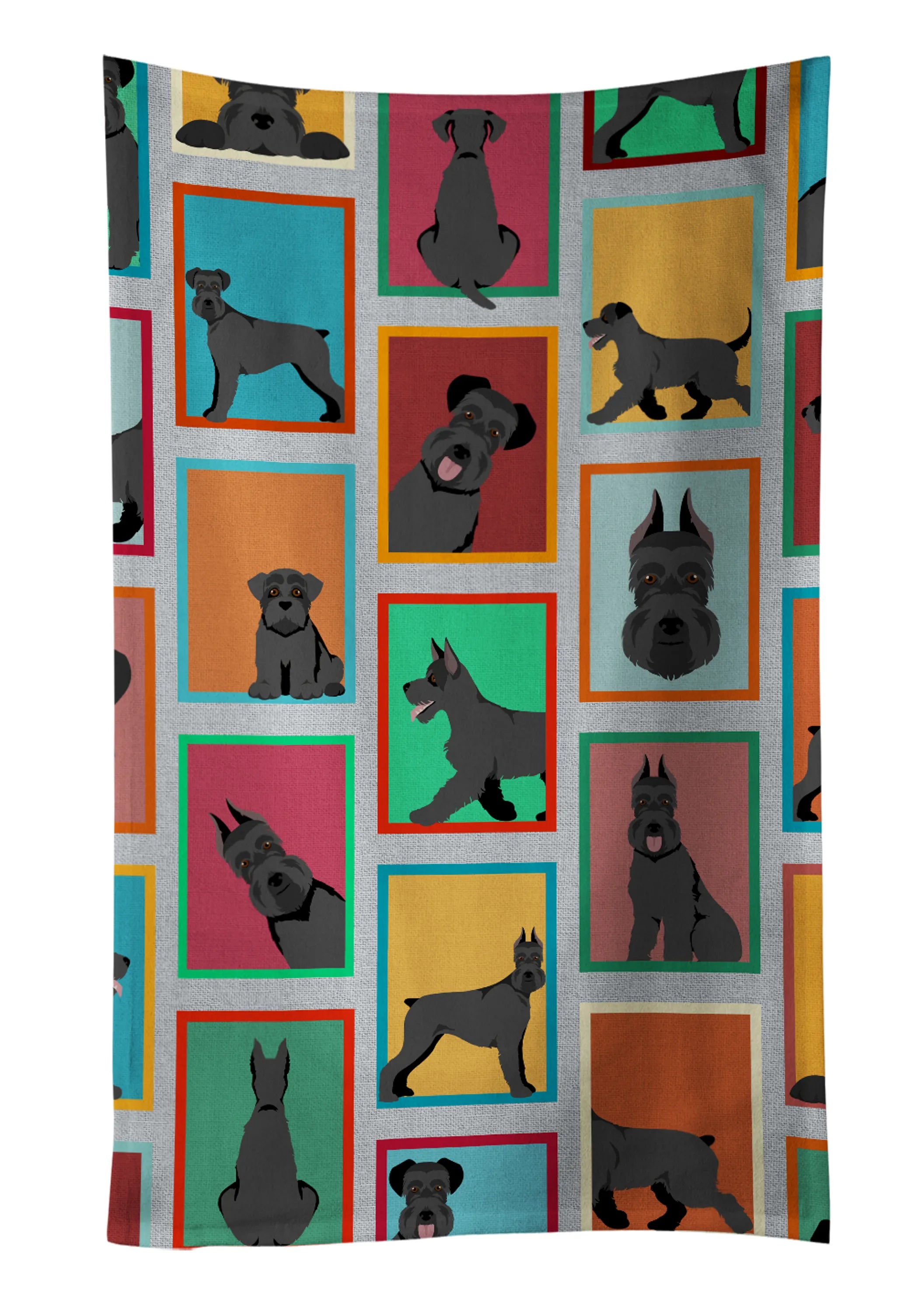 Lots of Dogs Kitchen Towel - Size: 25HX15W | Pack Of: 1 | Collection name: Lots of dogs