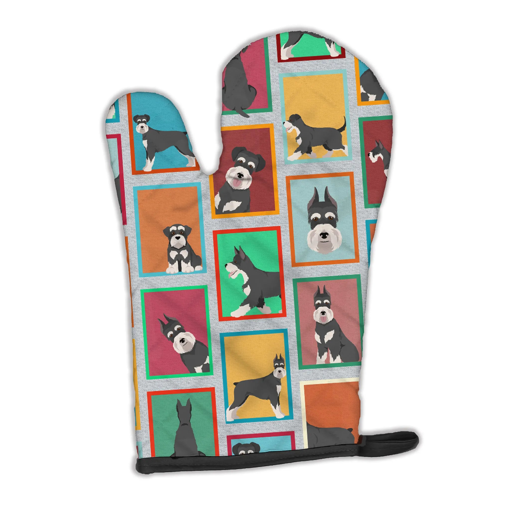 Lots of Dogs Oven Mitt - Size: 12HX8.5W | Pack Of: 1 | Collection name: Lots of dogs