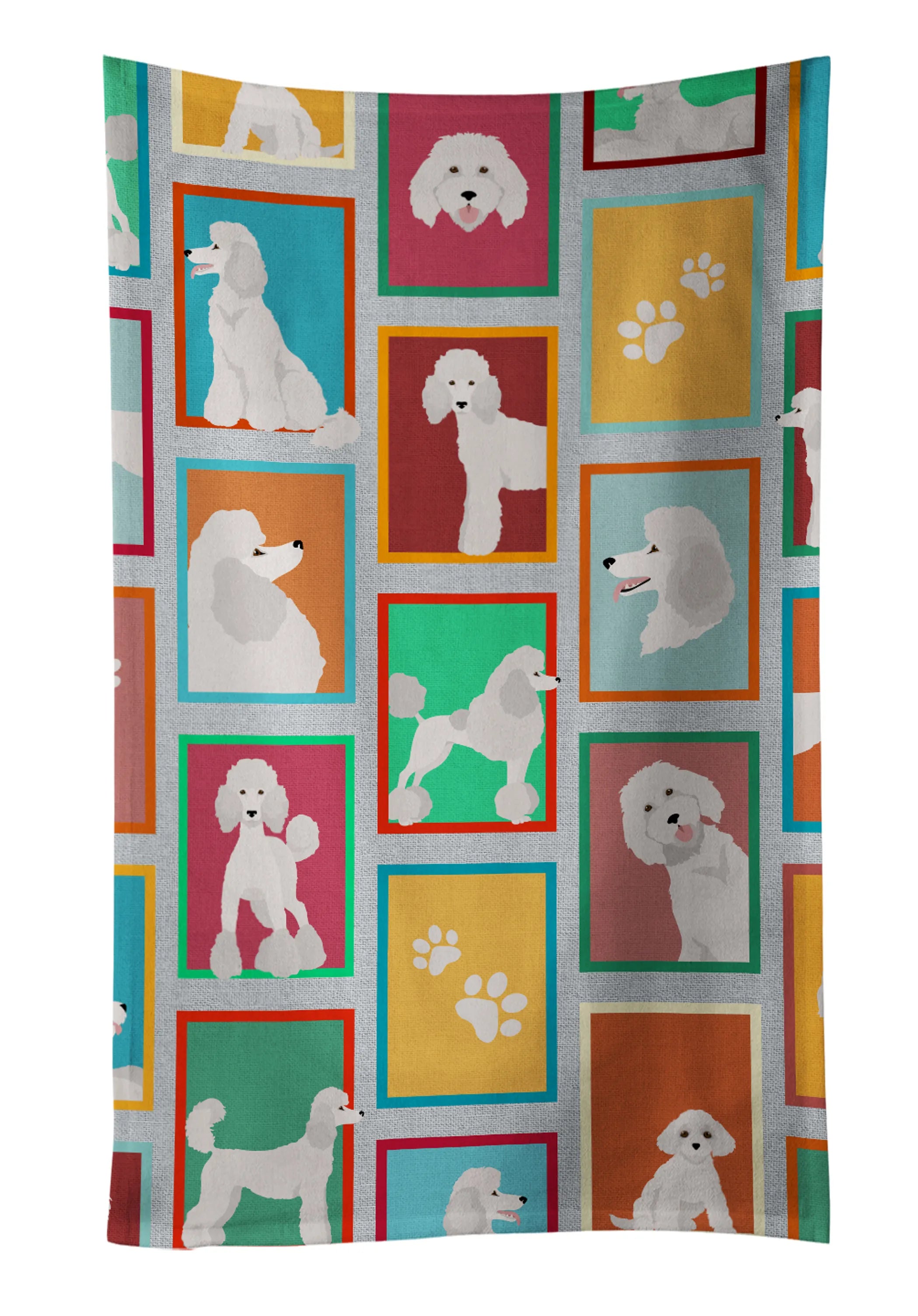Lots of Dogs Kitchen Towel - Size: 25HX15W | Pack Of: 1 | Collection name: Lots of dogs