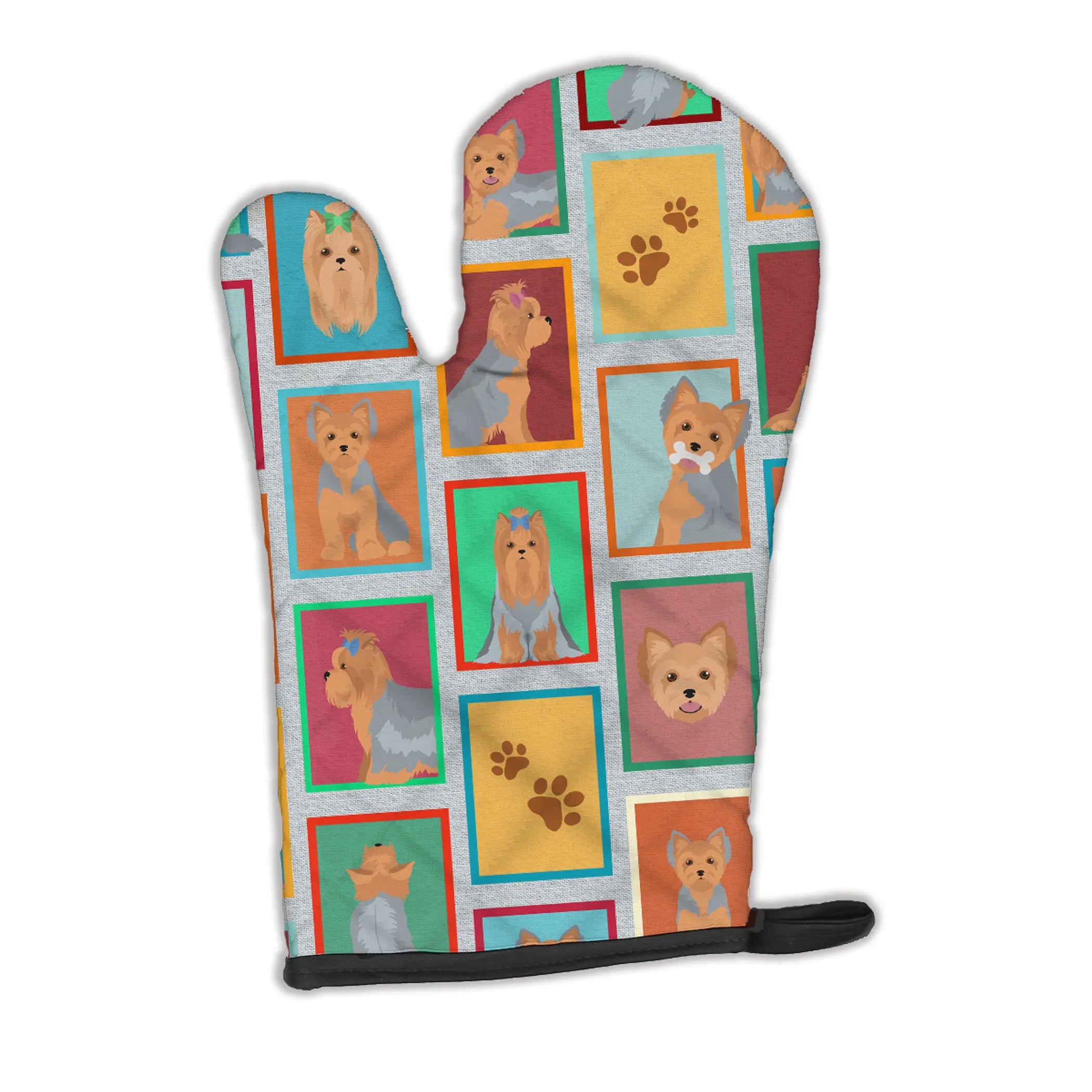 Lots of Dogs Oven Mitt - Size: 12HX8.5W | Pack Of: 1 | Collection name: Lots of dogs