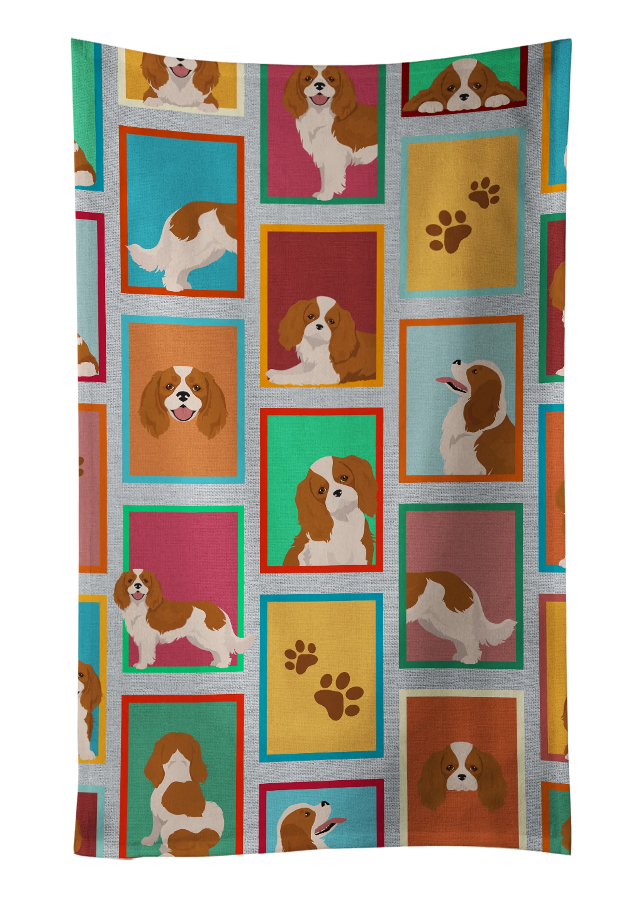 Lots of Dogs Kitchen Towel - Size: 25HX15W | Pack Of: 1 | Collection name: Lots of dogs