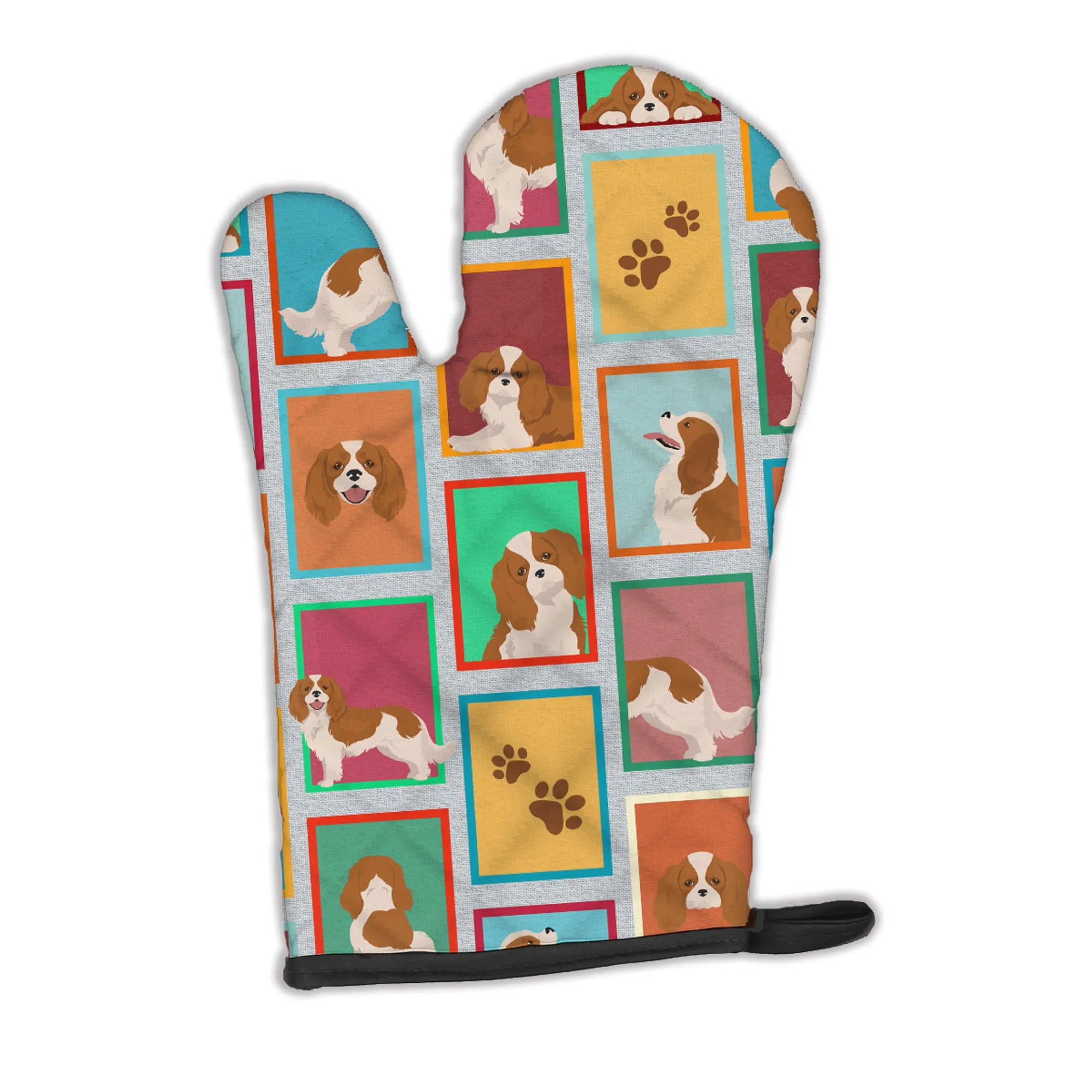 Lots of Dogs Oven Mitt - Size: 12HX8.5W | Pack Of: 1 | Collection name: Lots of dogs