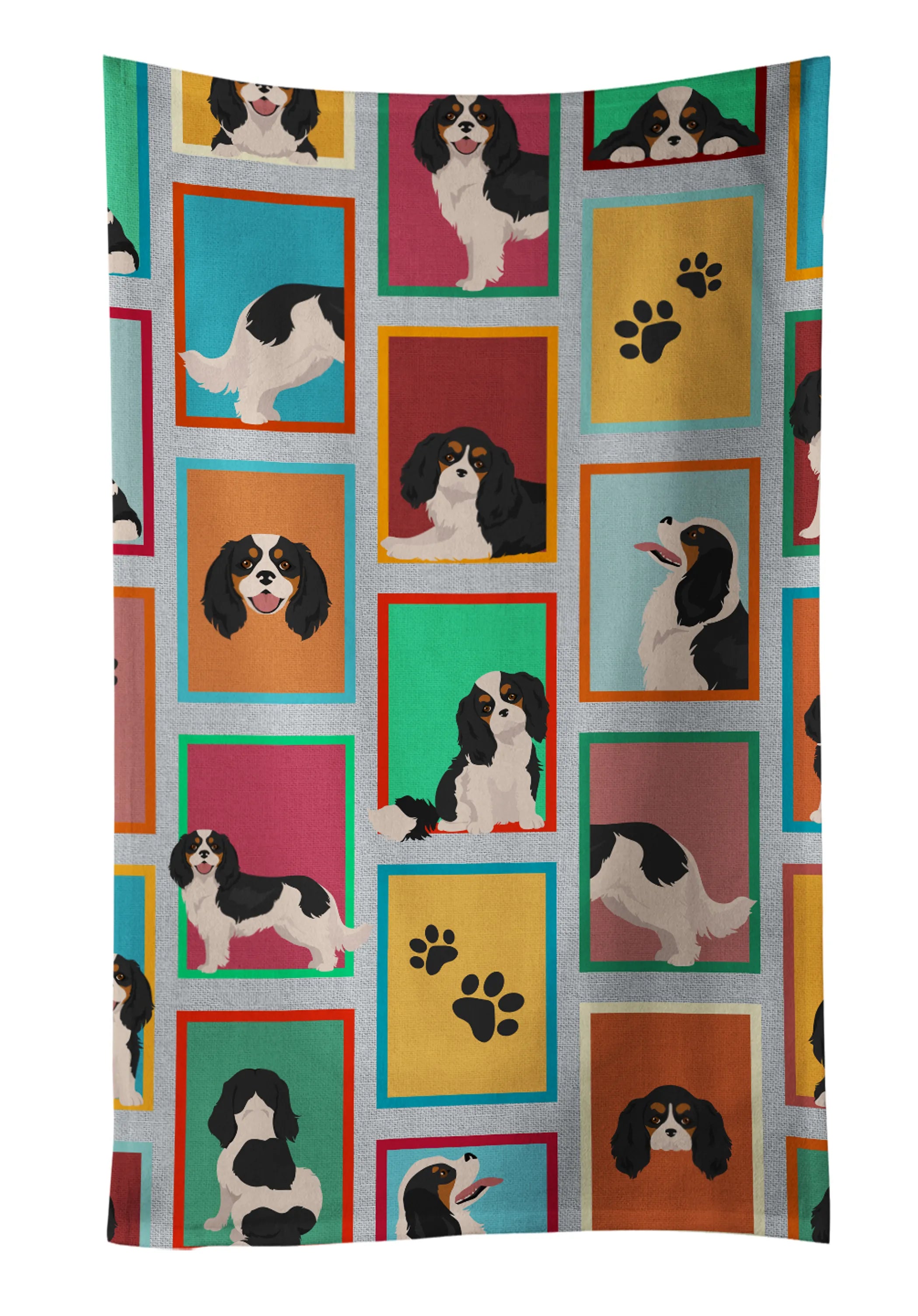 Lots of Dogs Kitchen Towel - Size: 25HX15W | Pack Of: 1 | Collection name: Lots of dogs