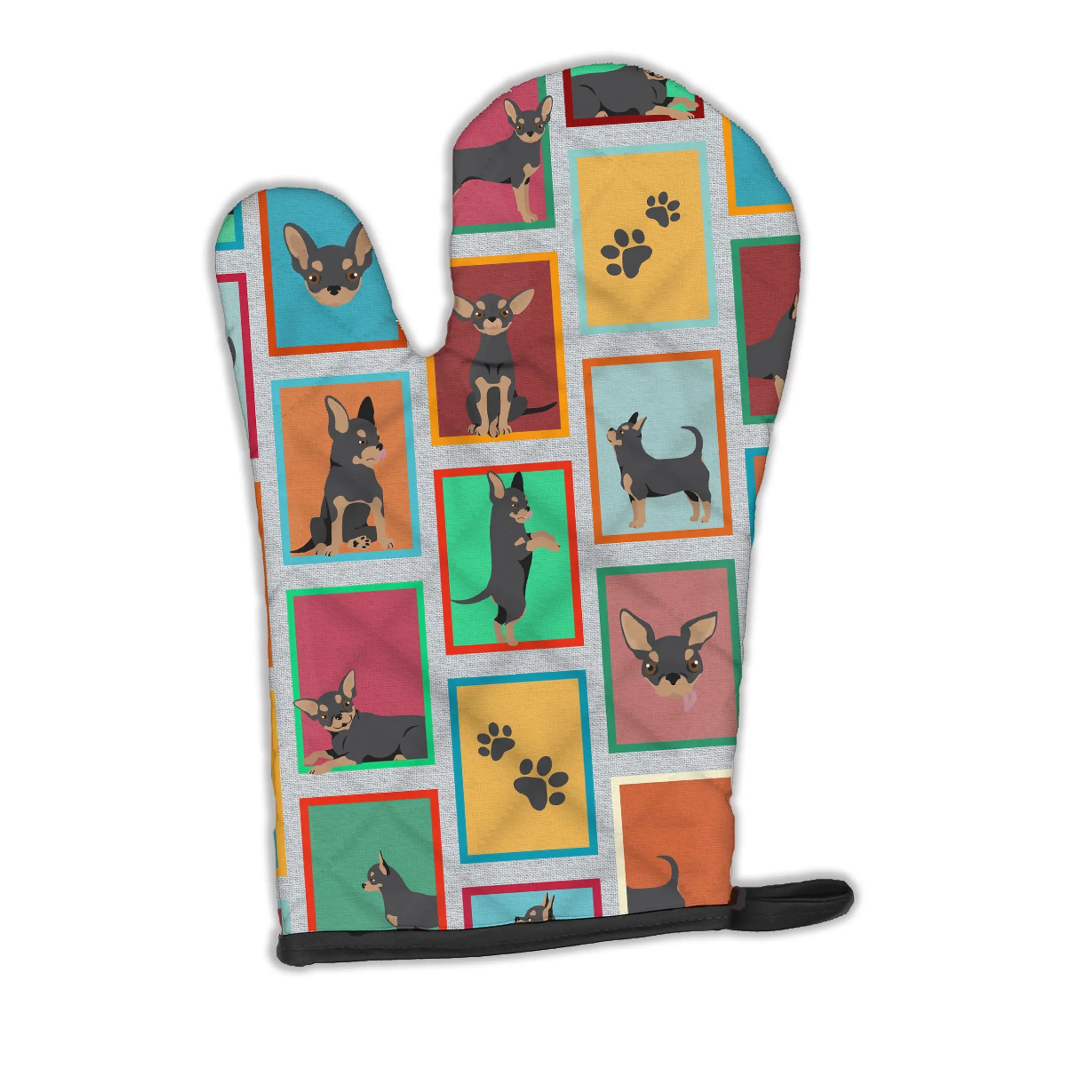 Lots of Dogs Oven Mitt - Size: 12HX8.5W | Pack Of: 1 | Collection name: Lots of dogs