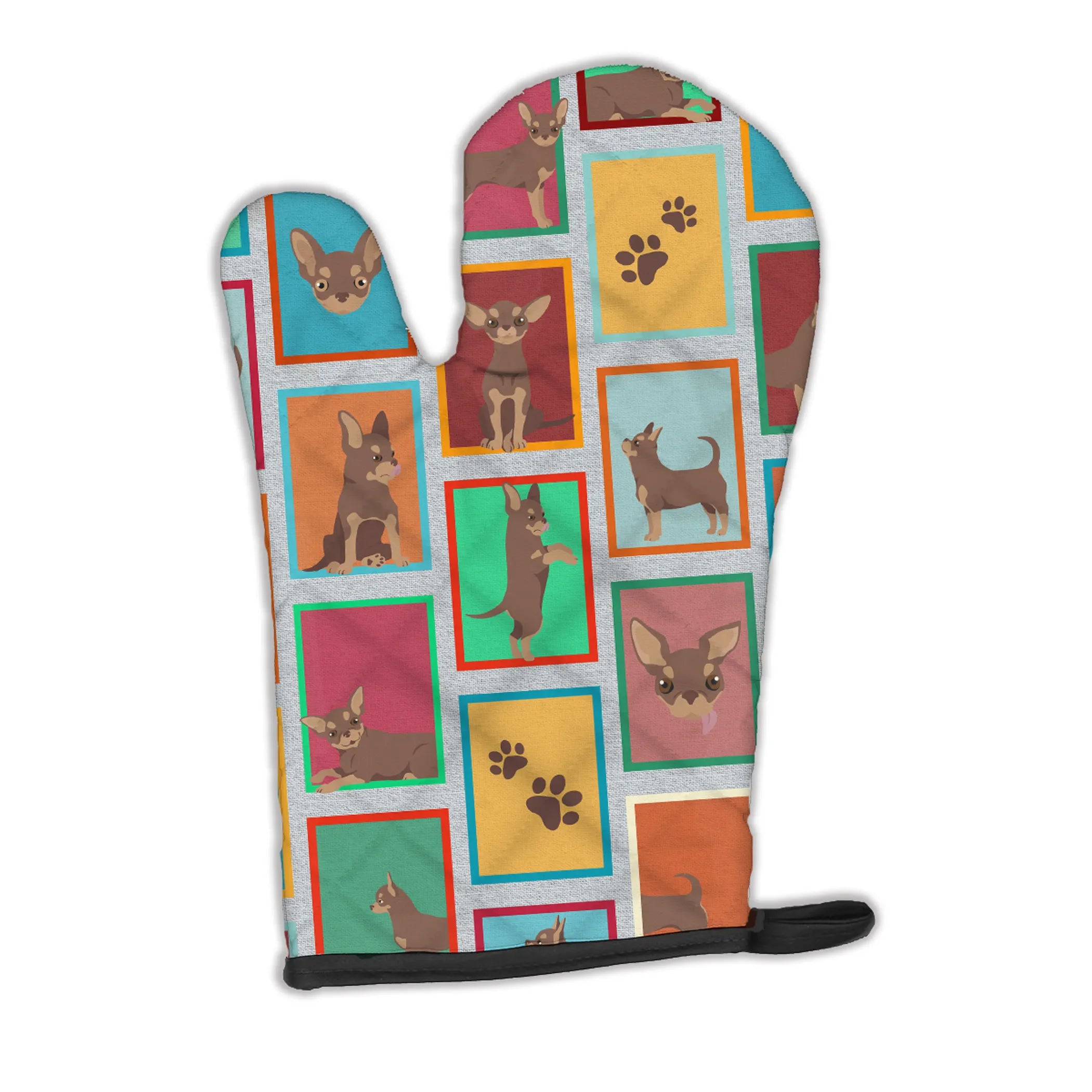 Lots of Dogs Oven Mitt - Size: 12HX8.5W | Pack Of: 1 | Collection name: Lots of dogs