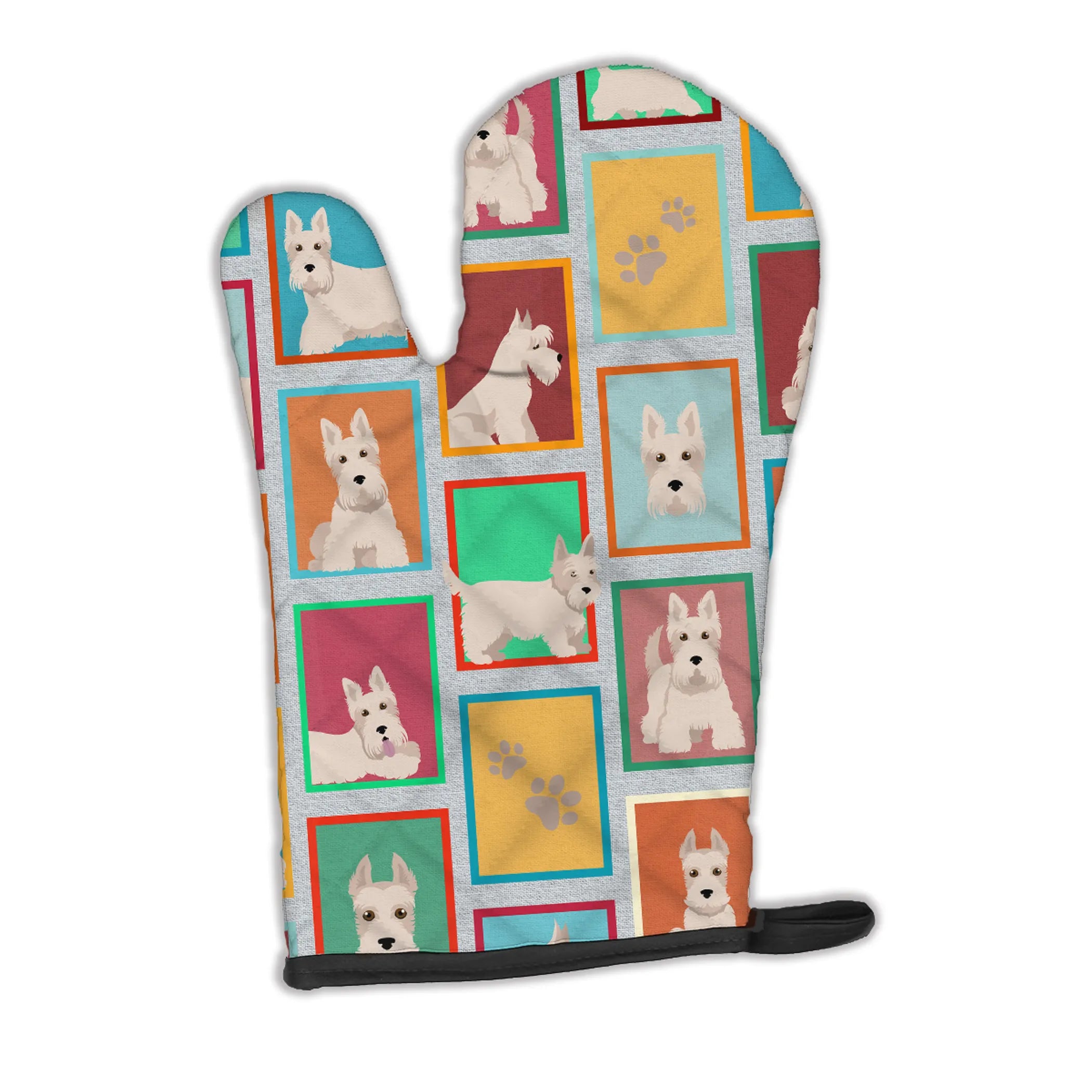 Lots of Dogs Oven Mitt - Size: 12HX8.5W | Pack Of: 1 | Collection name: Lots of dogs