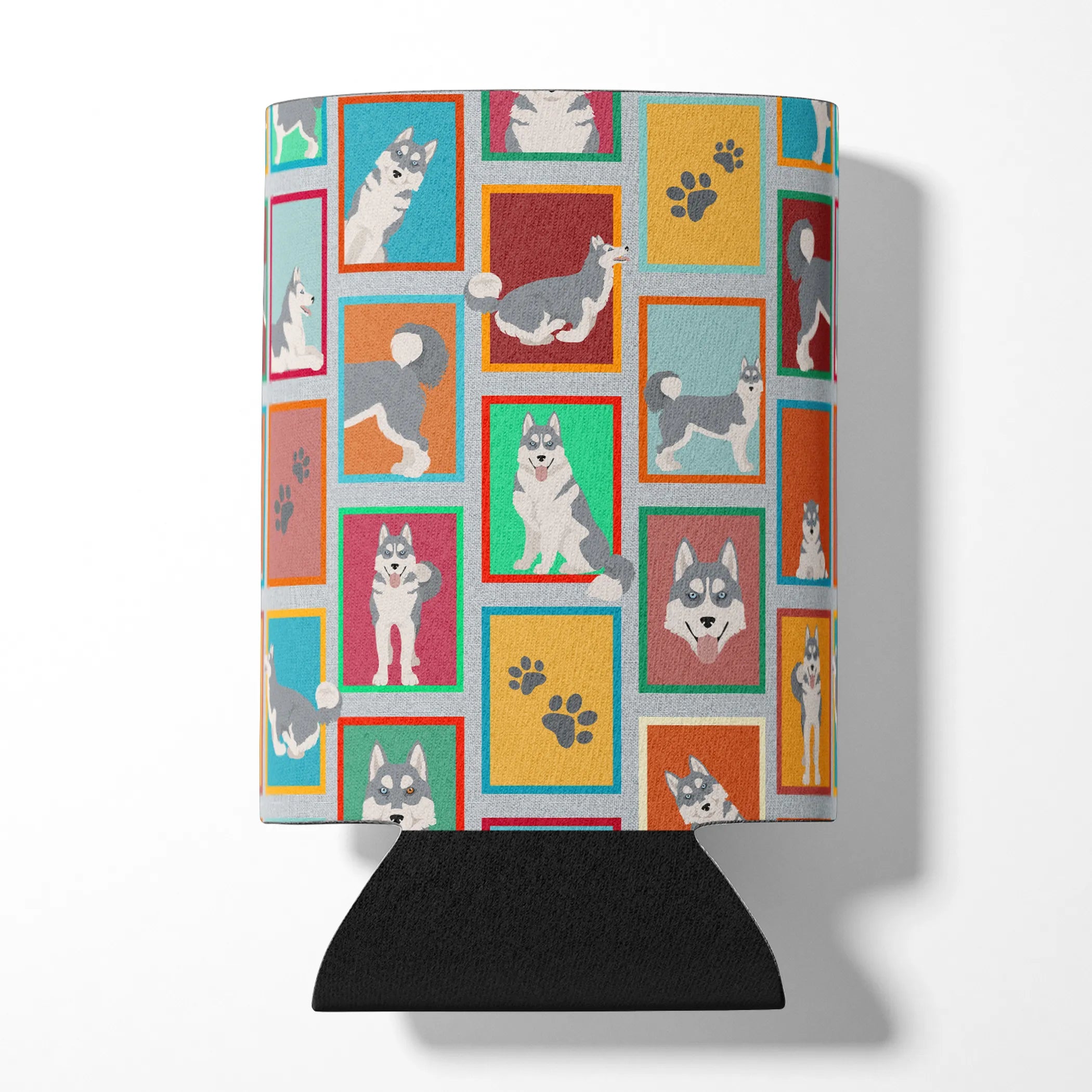 Lots of Dogs Can or Bottle Hugger - Size: CAN HUGGER | Pack Of: 1 | Collection name: Lots of dogs
