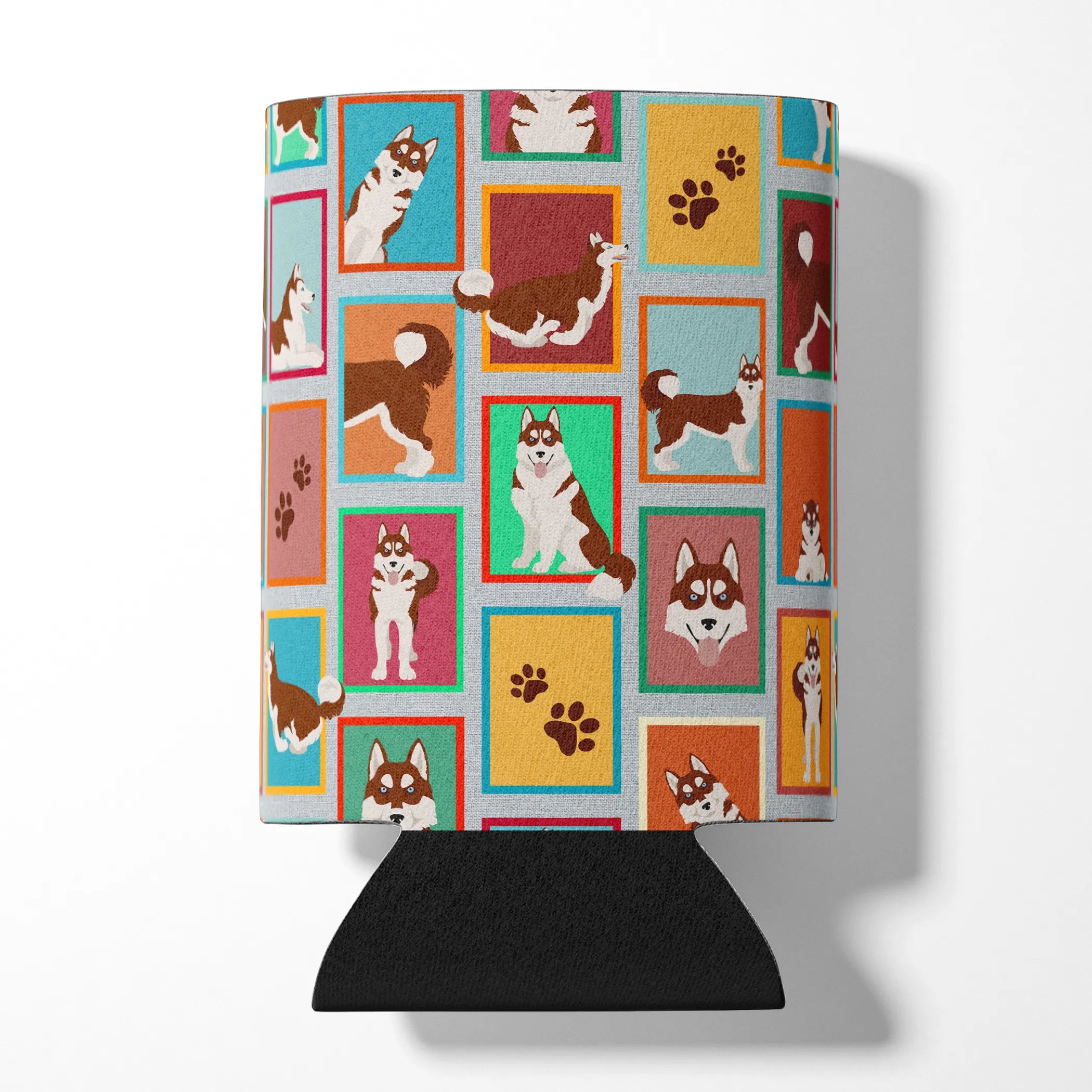 Lots of Dogs Can or Bottle Hugger - Size: CAN HUGGER | Pack Of: 1 | Collection name: Lots of dogs