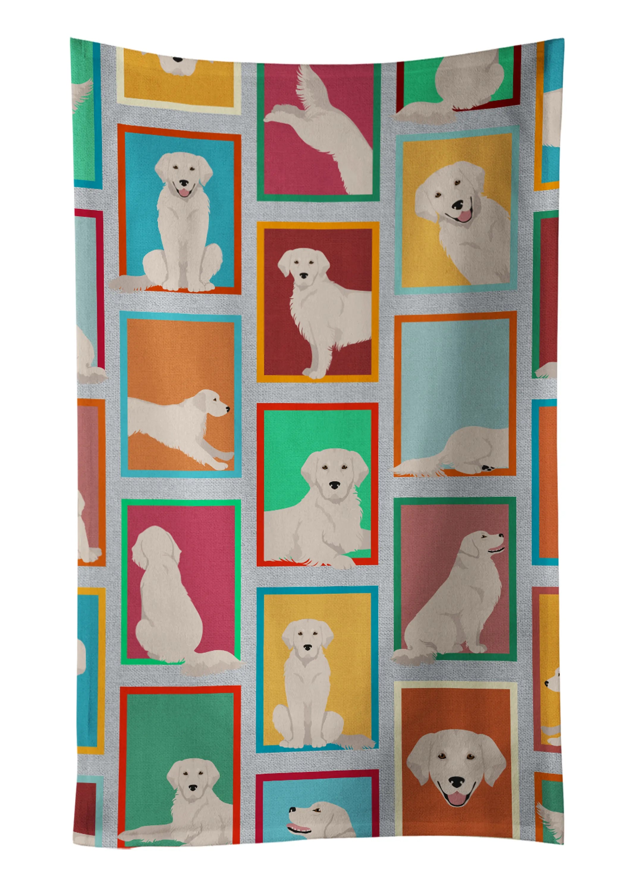 Lots of Dogs Kitchen Towel - Size: 25HX15W | Pack Of: 1 | Collection name: Lots of dogs