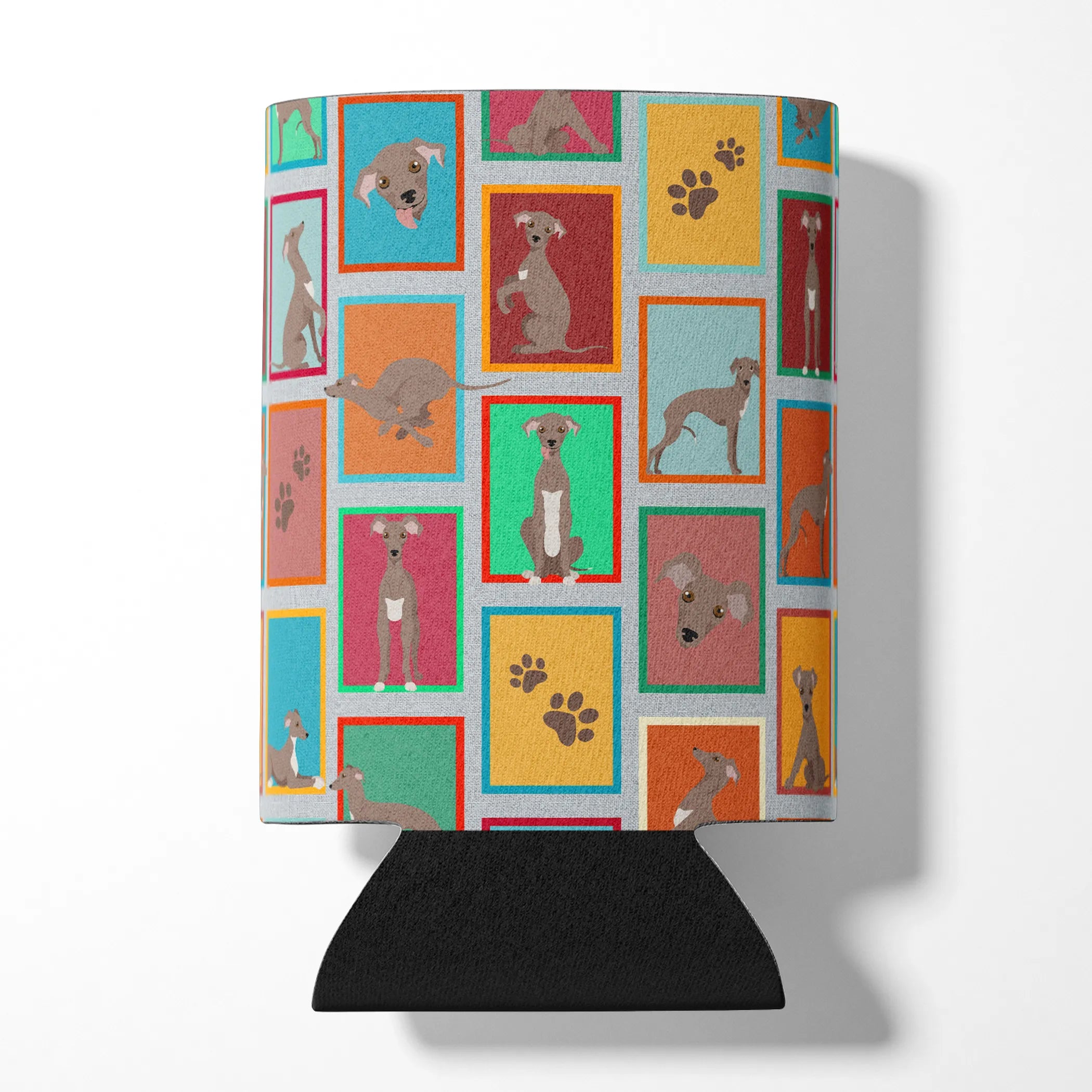 Lots of Dogs Can or Bottle Hugger - Size: CAN HUGGER | Pack Of: 1 | Collection name: Lots of dogs