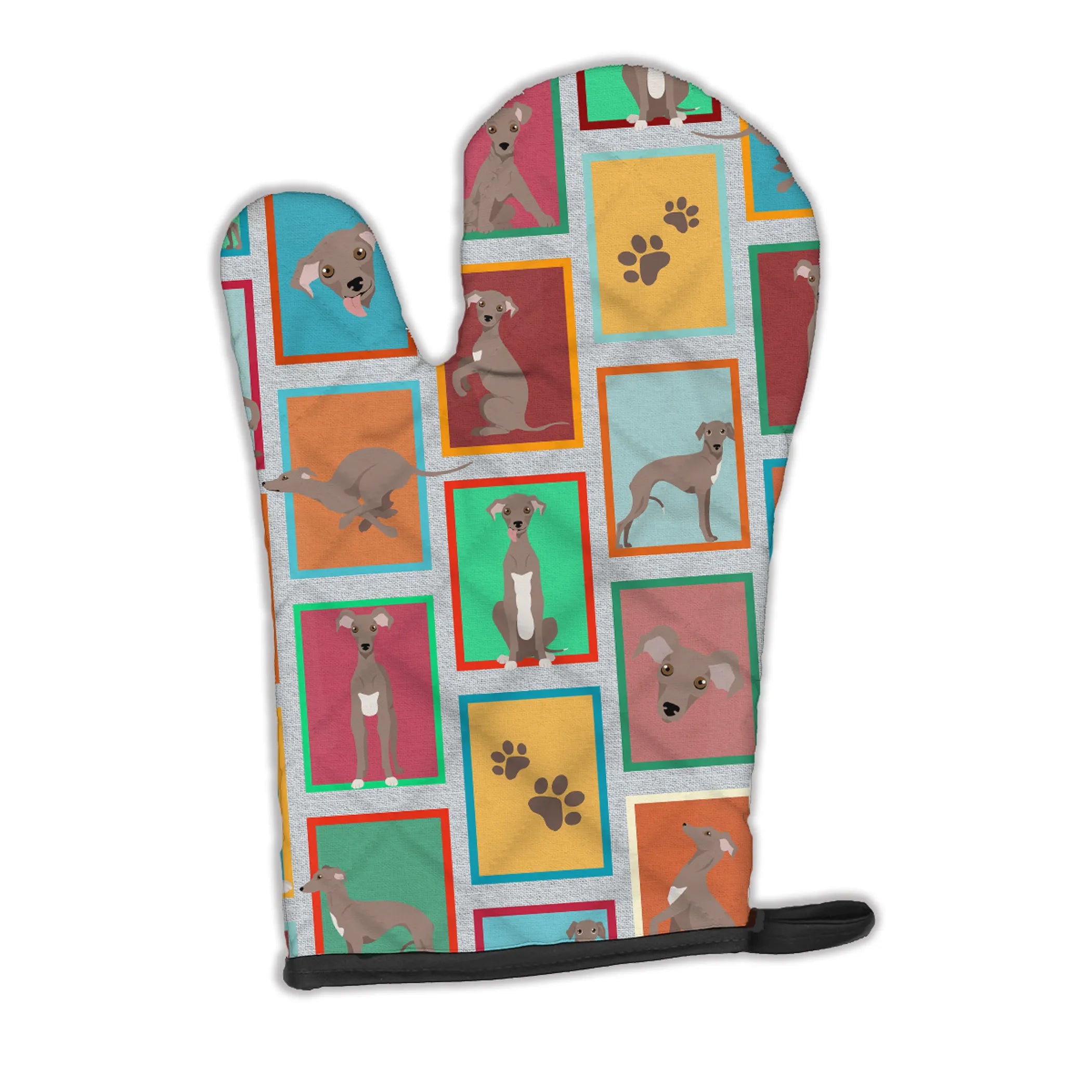 Lots of Dogs Oven Mitt - Size: 12HX8.5W | Pack Of: 1 | Collection name: Lots of dogs