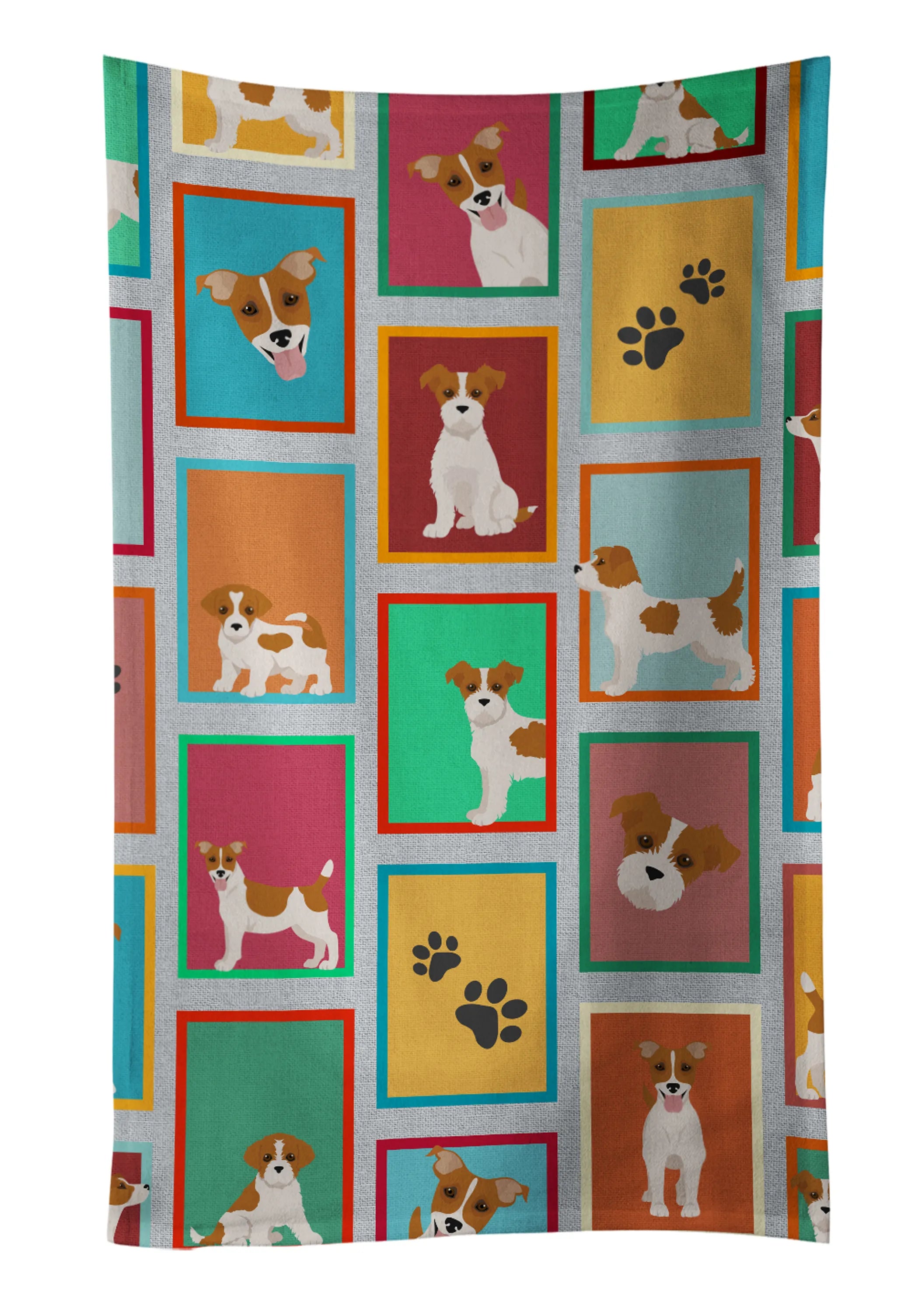 Lots of Dogs Kitchen Towel - Size: 25HX15W | Pack Of: 1 | Collection name: Lots of dogs