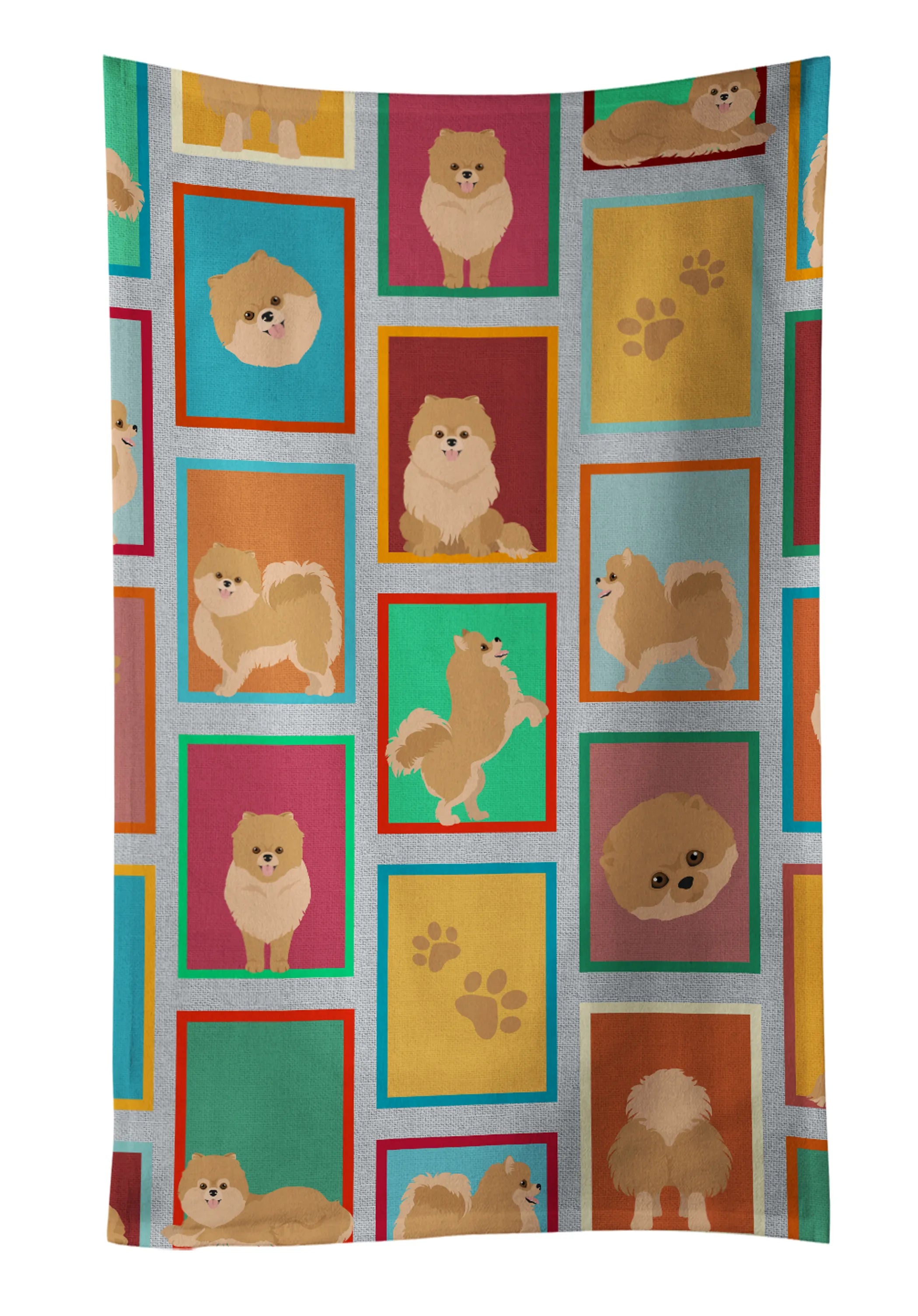 Lots of Dogs Kitchen Towel - Size: 25HX15W | Pack Of: 1 | Collection name: Lots of dogs