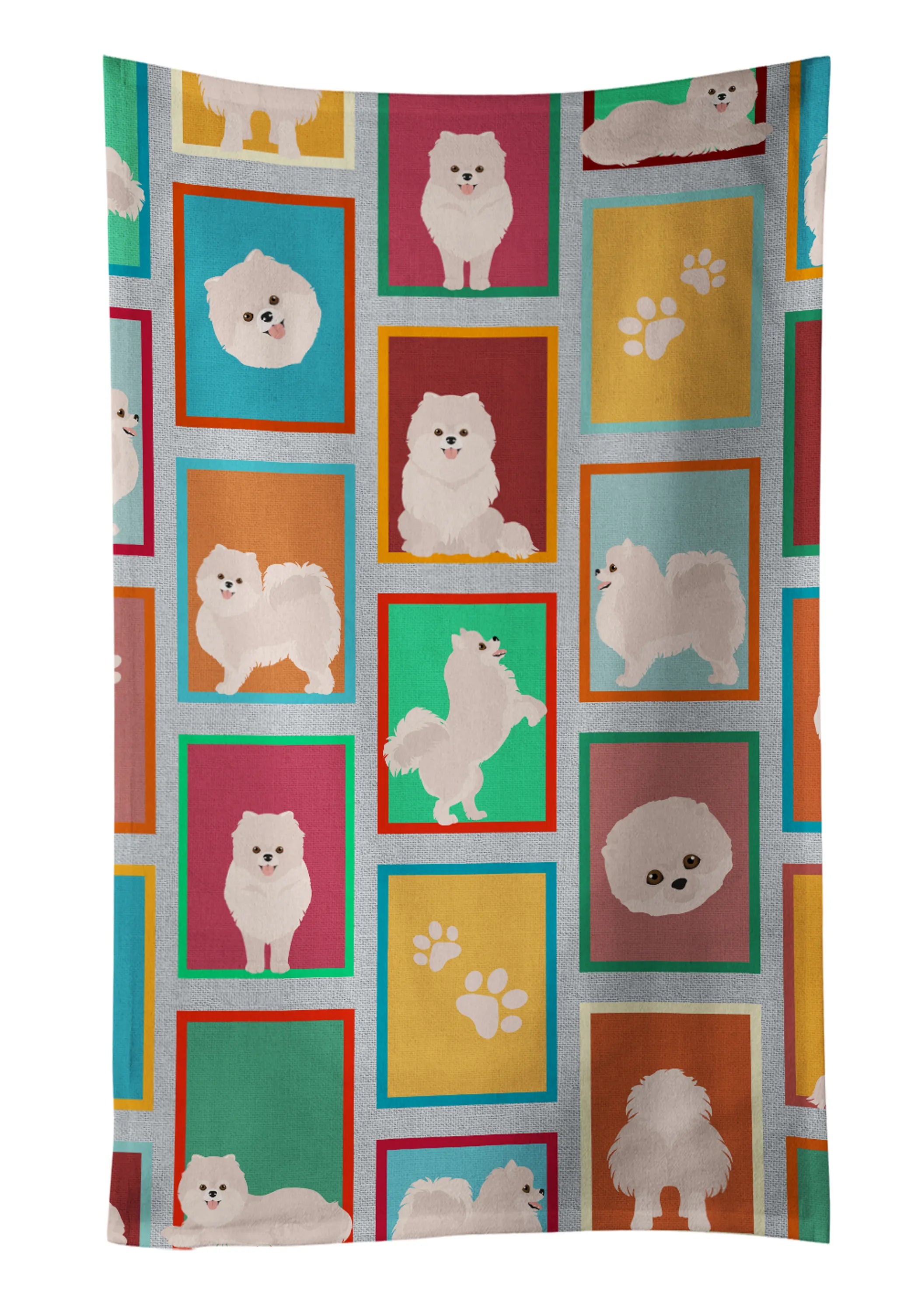 Lots of Dogs Kitchen Towel - Size: 25HX15W | Pack Of: 1 | Collection name: Lots of dogs