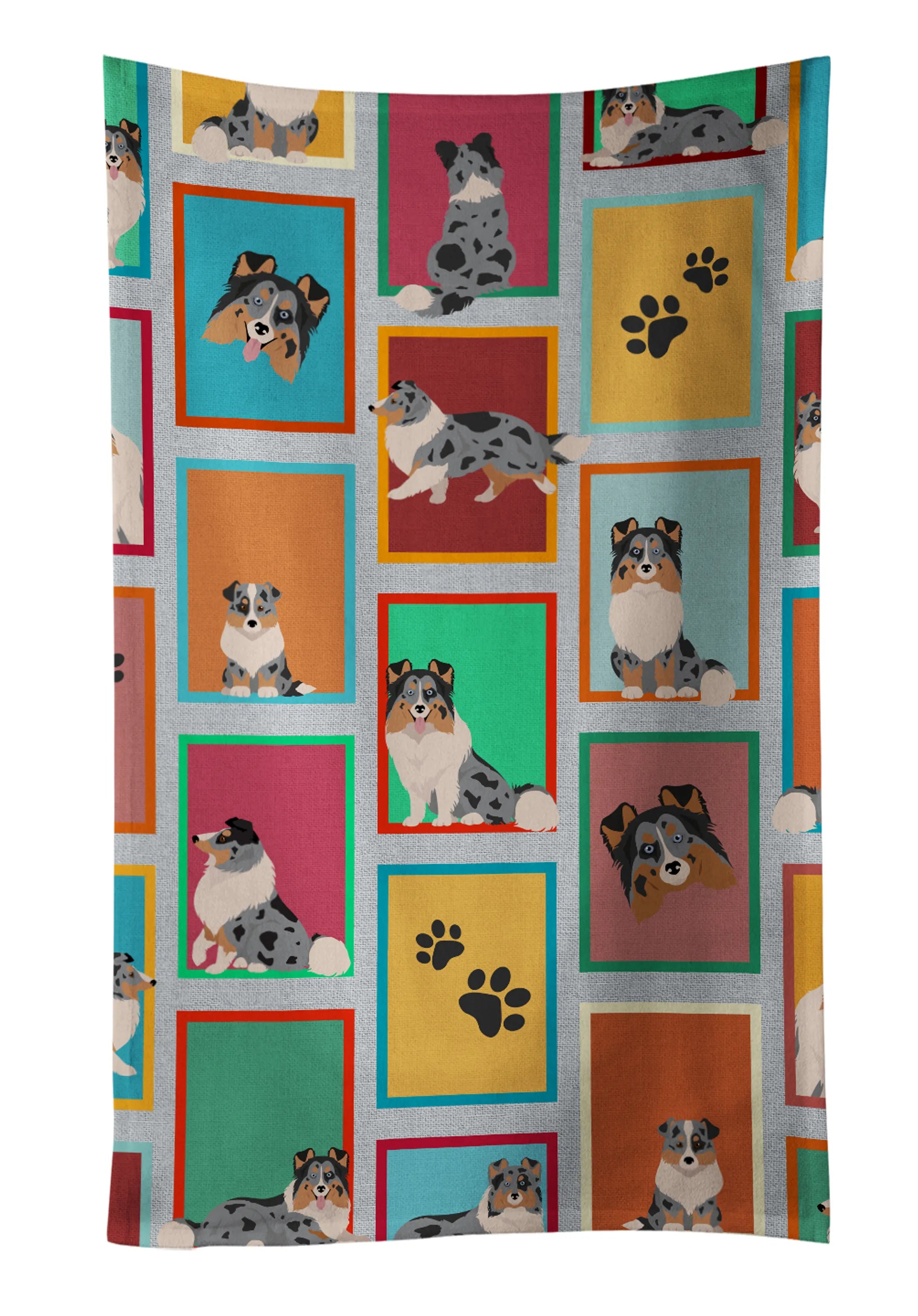 Lots of Dogs Kitchen Towel - Size: 25HX15W | Pack Of: 1 | Collection name: Lots of dogs