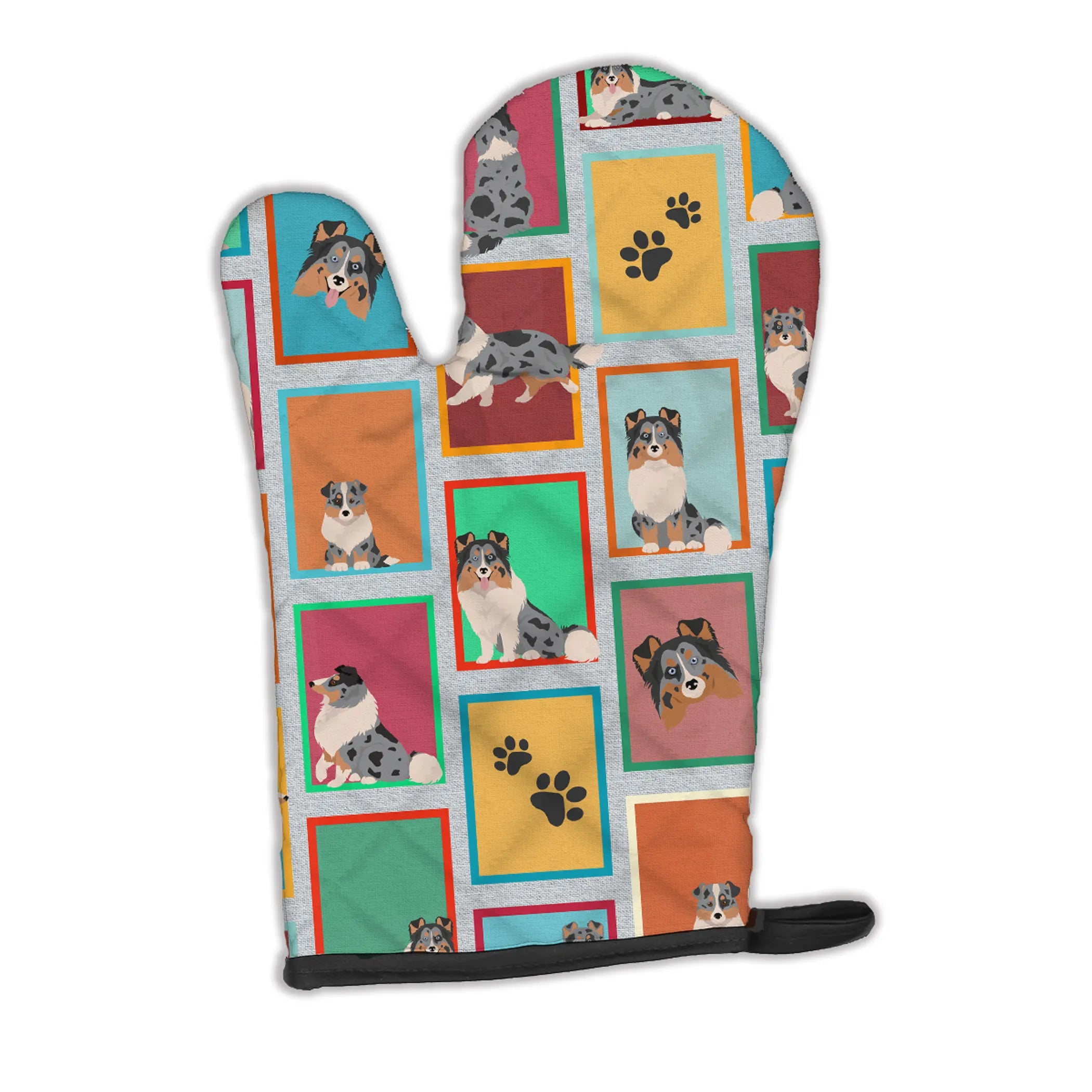 Lots of Dogs Oven Mitt - Size: 12HX8.5W | Pack Of: 1 | Collection name: Lots of dogs
