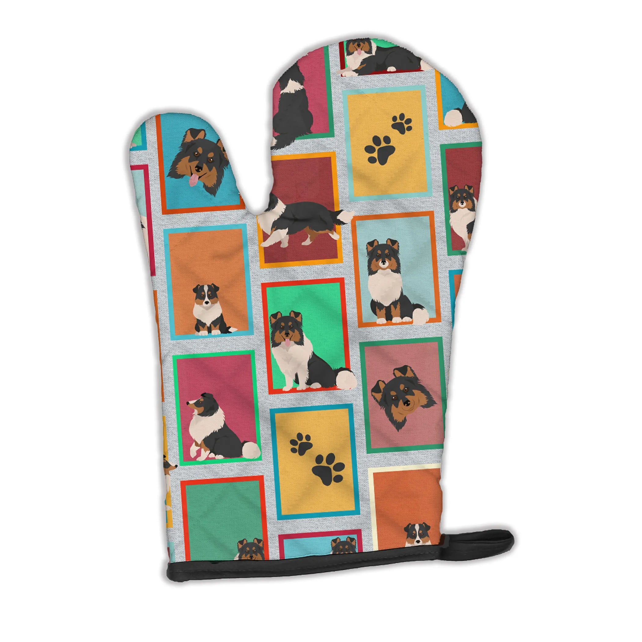 Lots of Dogs Oven Mitt - Size: 12HX8.5W | Pack Of: 1 | Collection name: Lots of dogs