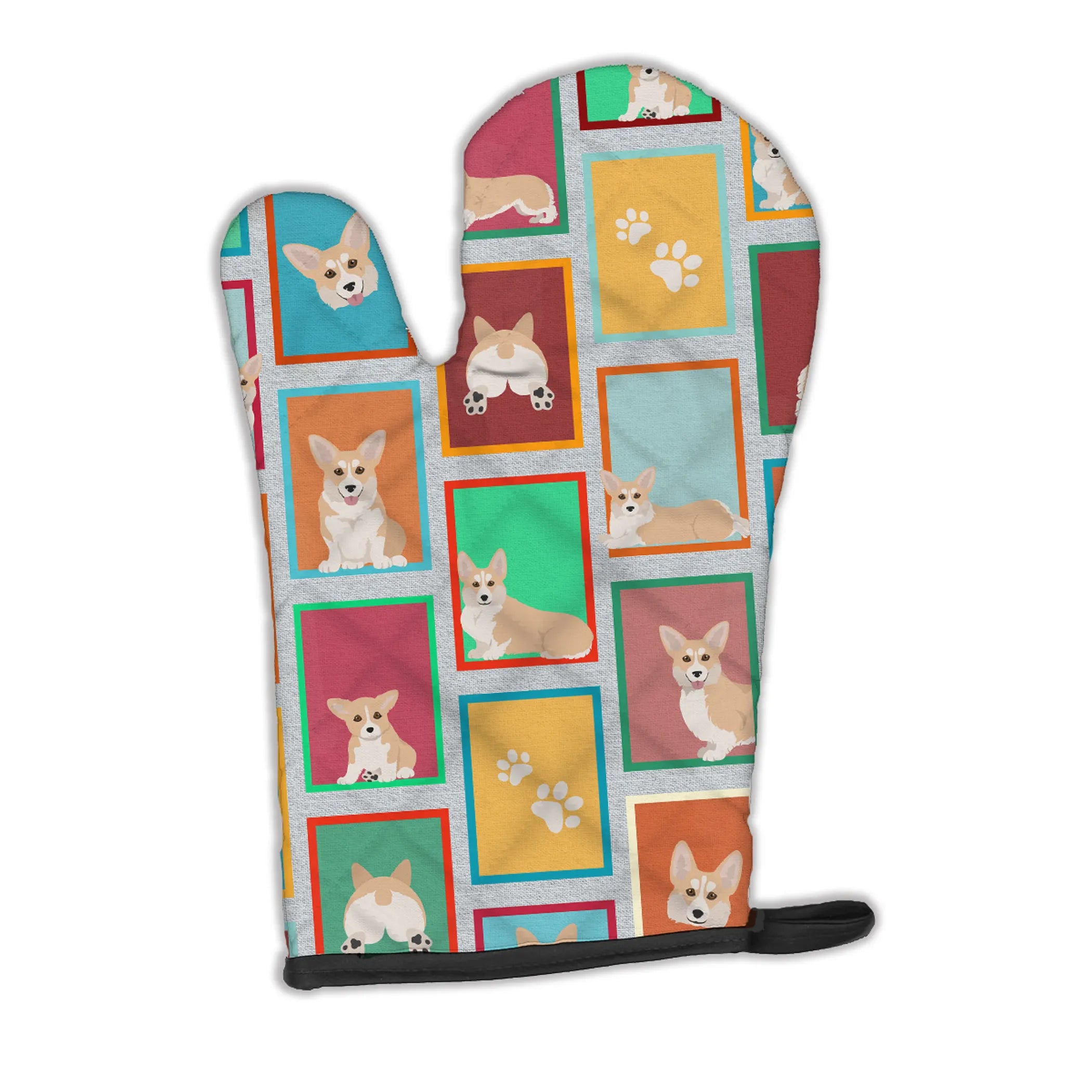 Lots of Dogs Oven Mitt - Size: 12HX8.5W | Pack Of: 1 | Collection name: Lots of dogs