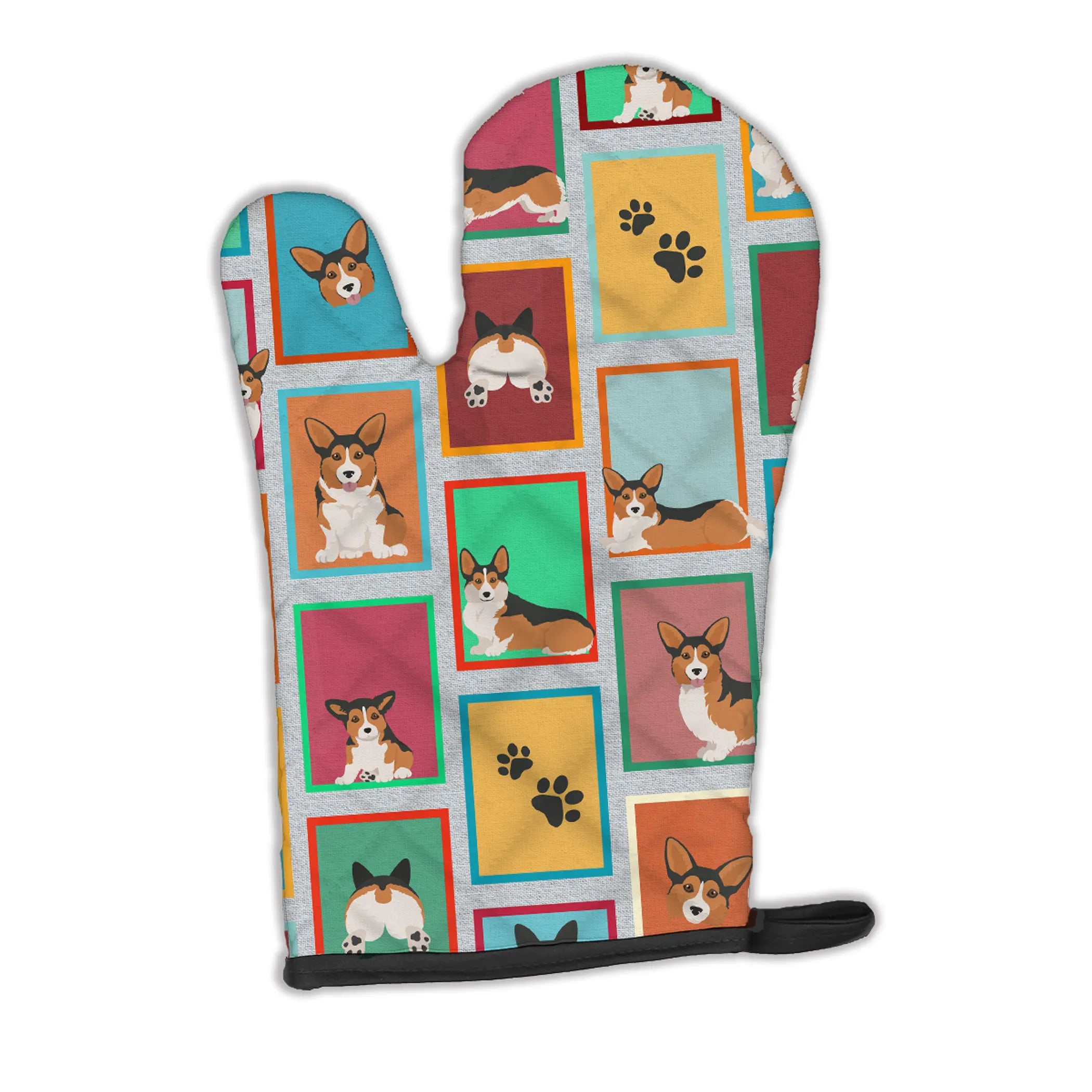 Lots of Dogs Oven Mitt - Size: 12HX8.5W | Pack Of: 1 | Collection name: Lots of dogs