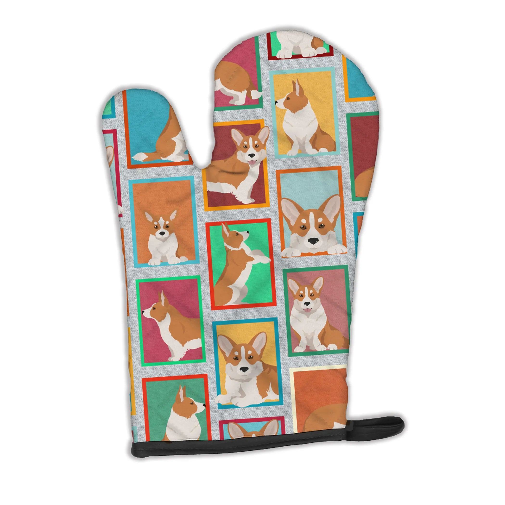 Lots of Dogs Oven Mitt - Size: 12HX8.5W | Pack Of: 1 | Collection name: Lots of dogs