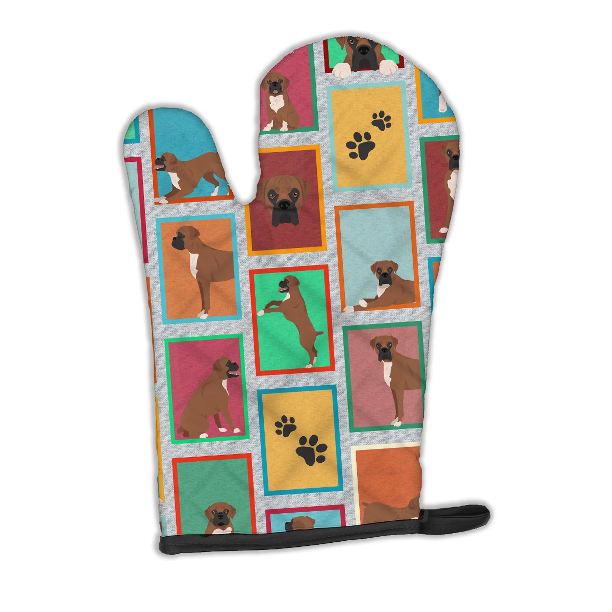 Lots of Dogs Oven Mitt - Size: 12HX8.5W | Pack Of: 1 | Collection name: Lots of dogs