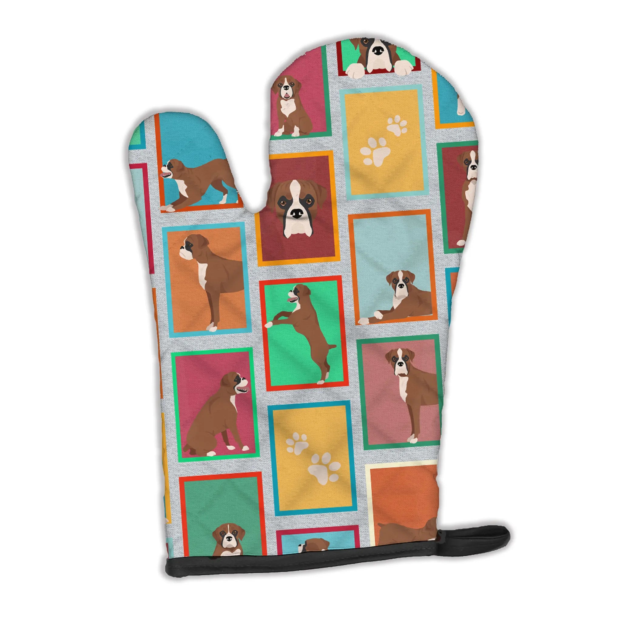 Lots of Dogs Oven Mitt - Size: 12HX8.5W | Pack Of: 1 | Collection name: Lots of dogs