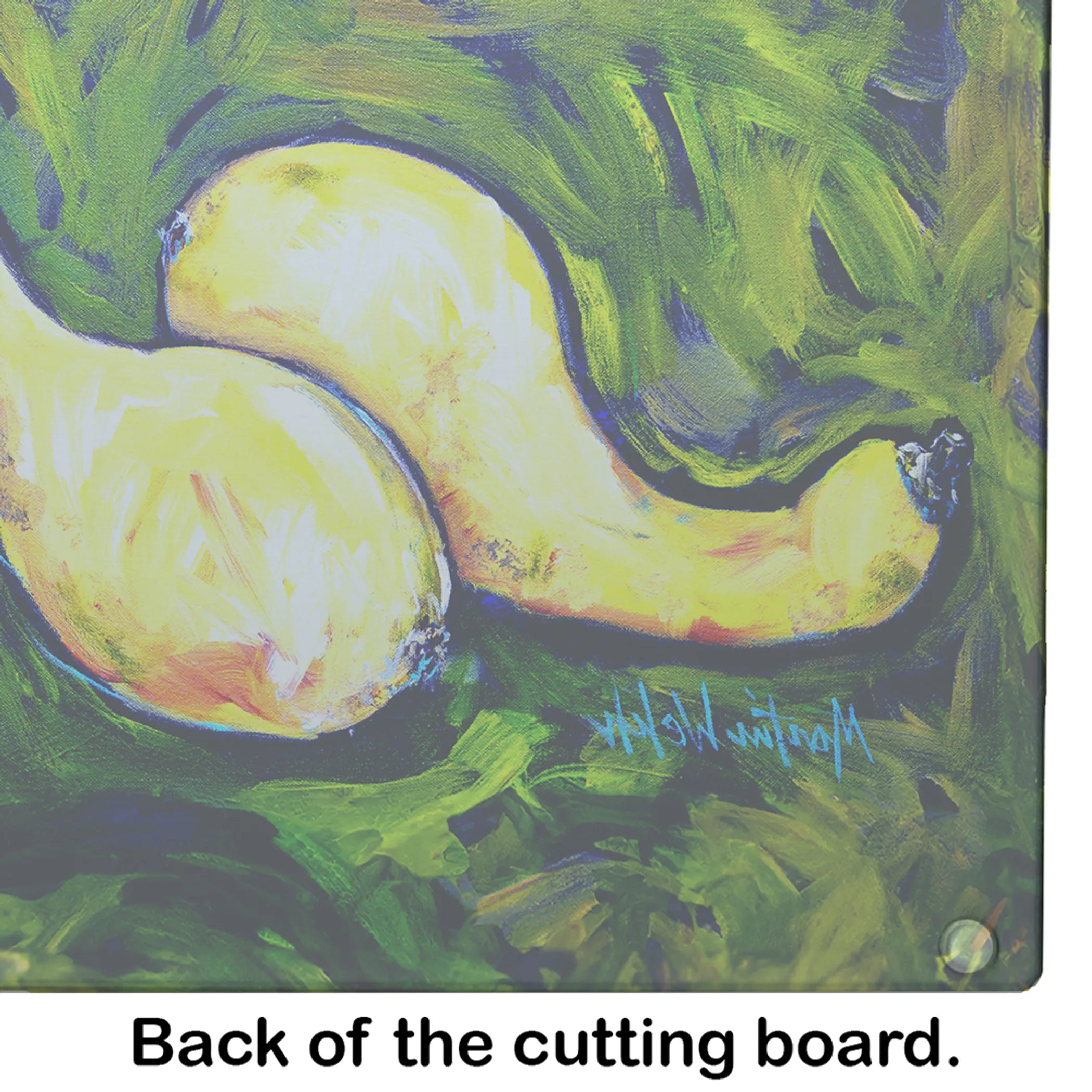 Martin Welch New Artwork Glass Cutting Board - Size: LARGE | Pack Of: 1 | Collection name: Martin welch new artwork