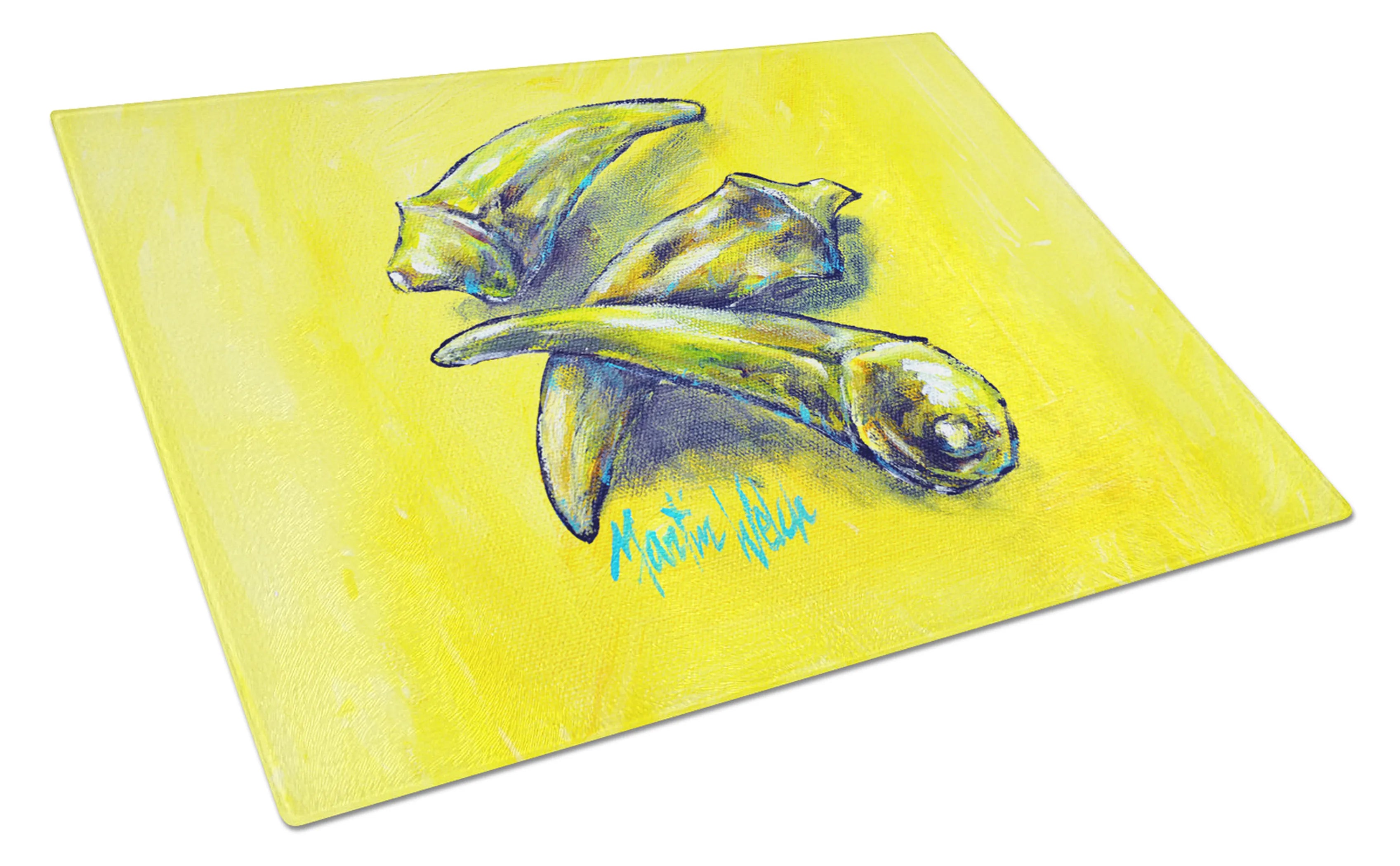 Martin Welch New Artwork Glass Cutting Board - Size: LARGE | Pack Of: 1 | Collection name: Martin welch new artwork