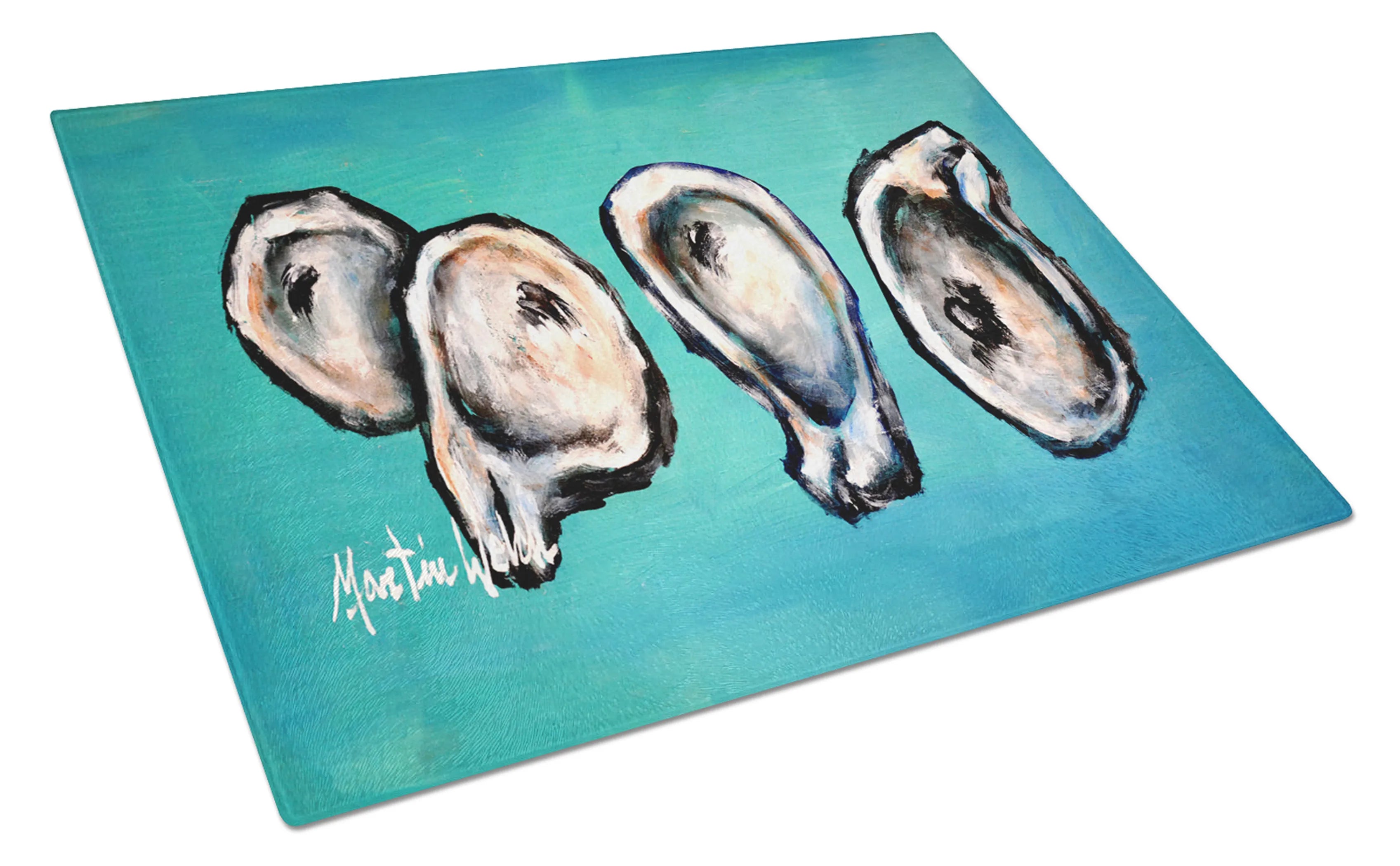 Martin Welch New Artwork Glass Cutting Board - Size: LARGE | Pack Of: 1 | Collection name: Martin welch new artwork