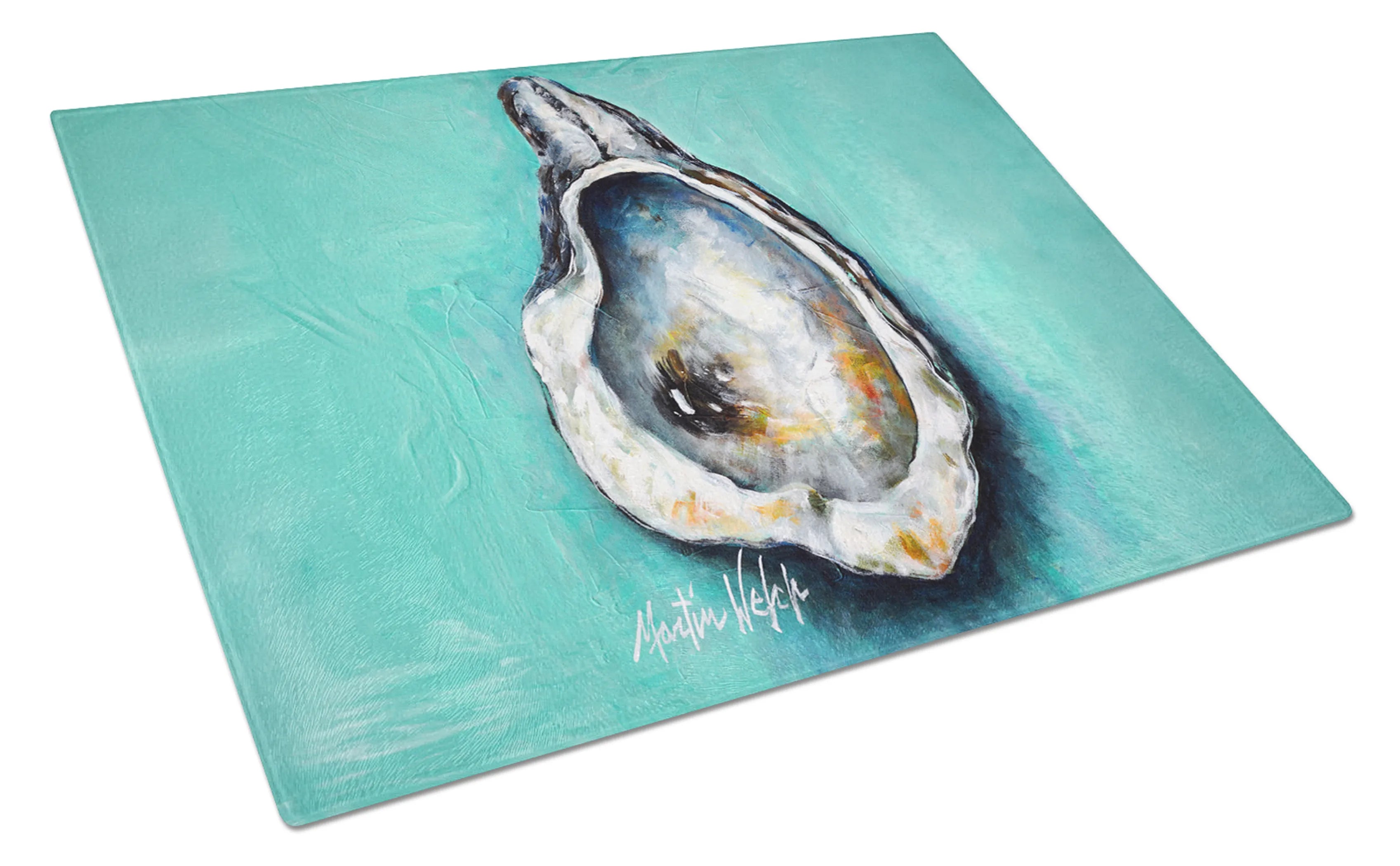 Martin Welch New Artwork Glass Cutting Board - Size: LARGE | Pack Of: 1 | Collection name: Martin welch new artwork