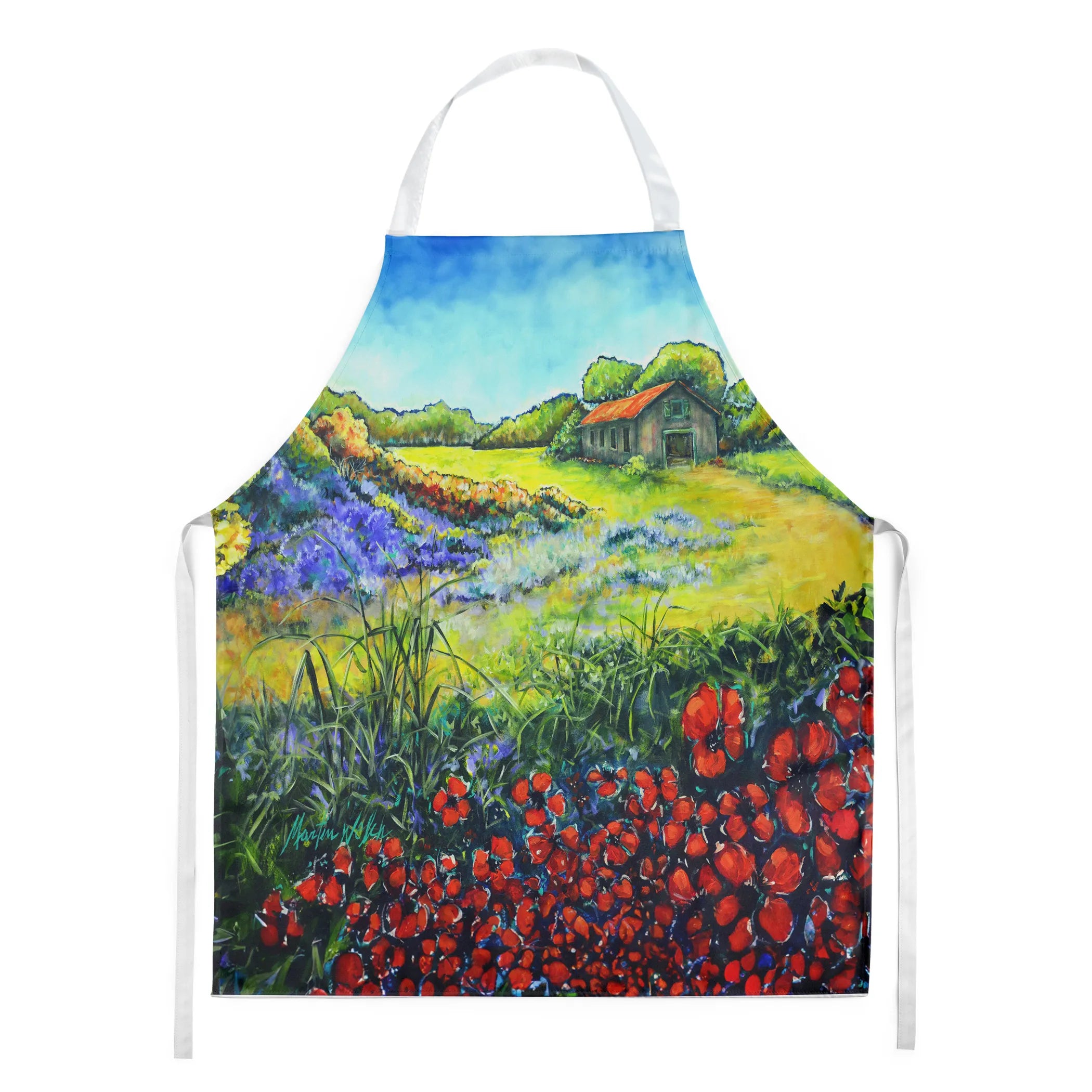 Martin Welch New Artwork Apron - Size: LARGE | Pack Of: 1 | Collection name: Martin welch new artwork