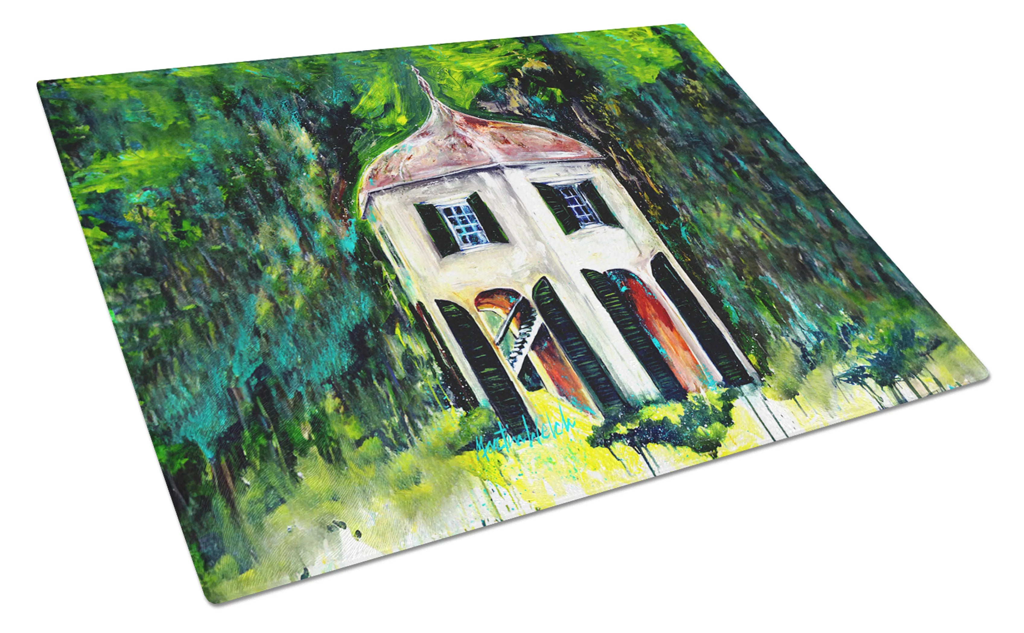 Martin Welch New Artwork Glass Cutting Board - Size: LARGE | Pack Of: 1 | Collection name: Martin welch new artwork