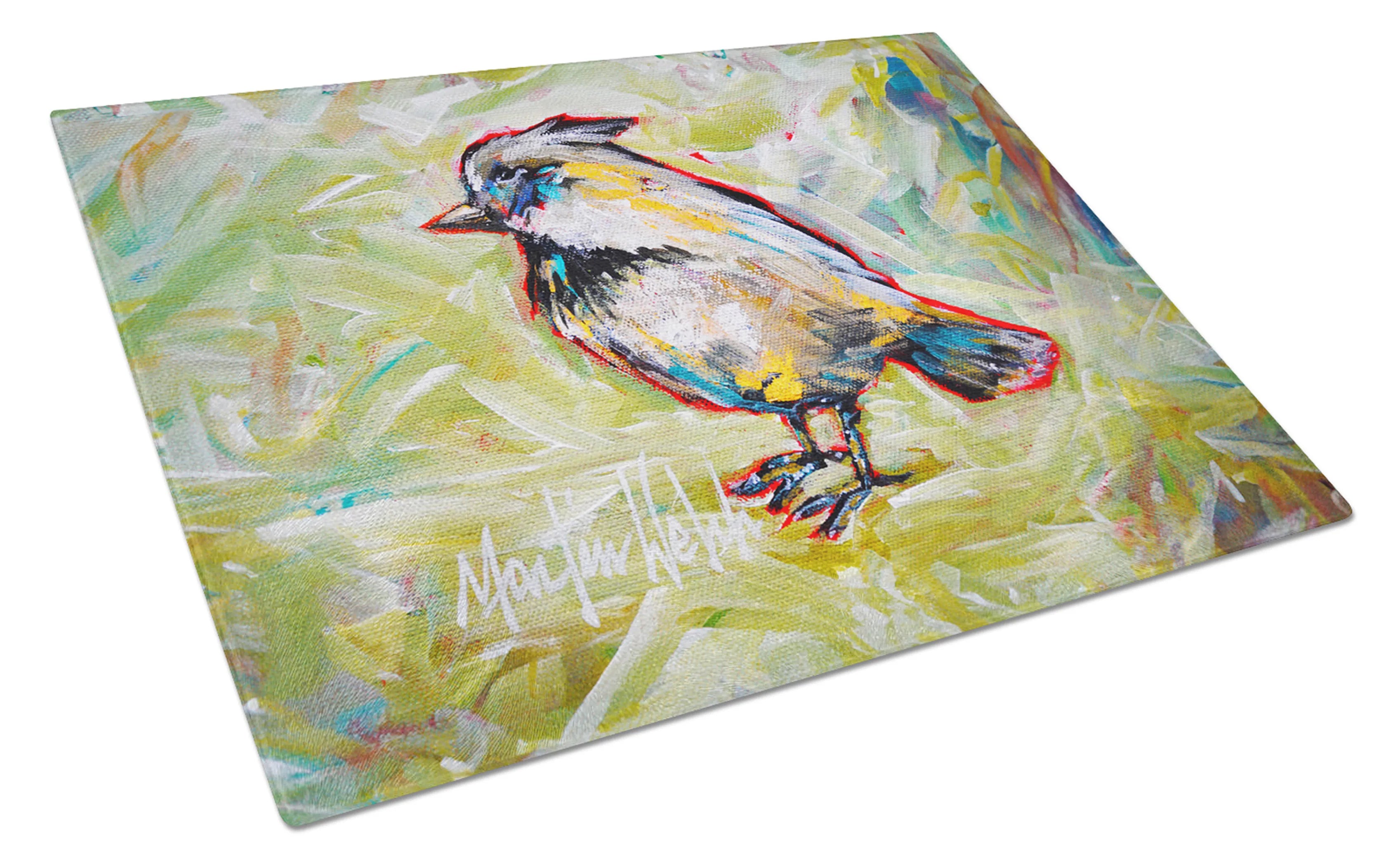 Martin Welch New Artwork Glass Cutting Board - Size: LARGE | Pack Of: 1 | Collection name: Martin welch new artwork