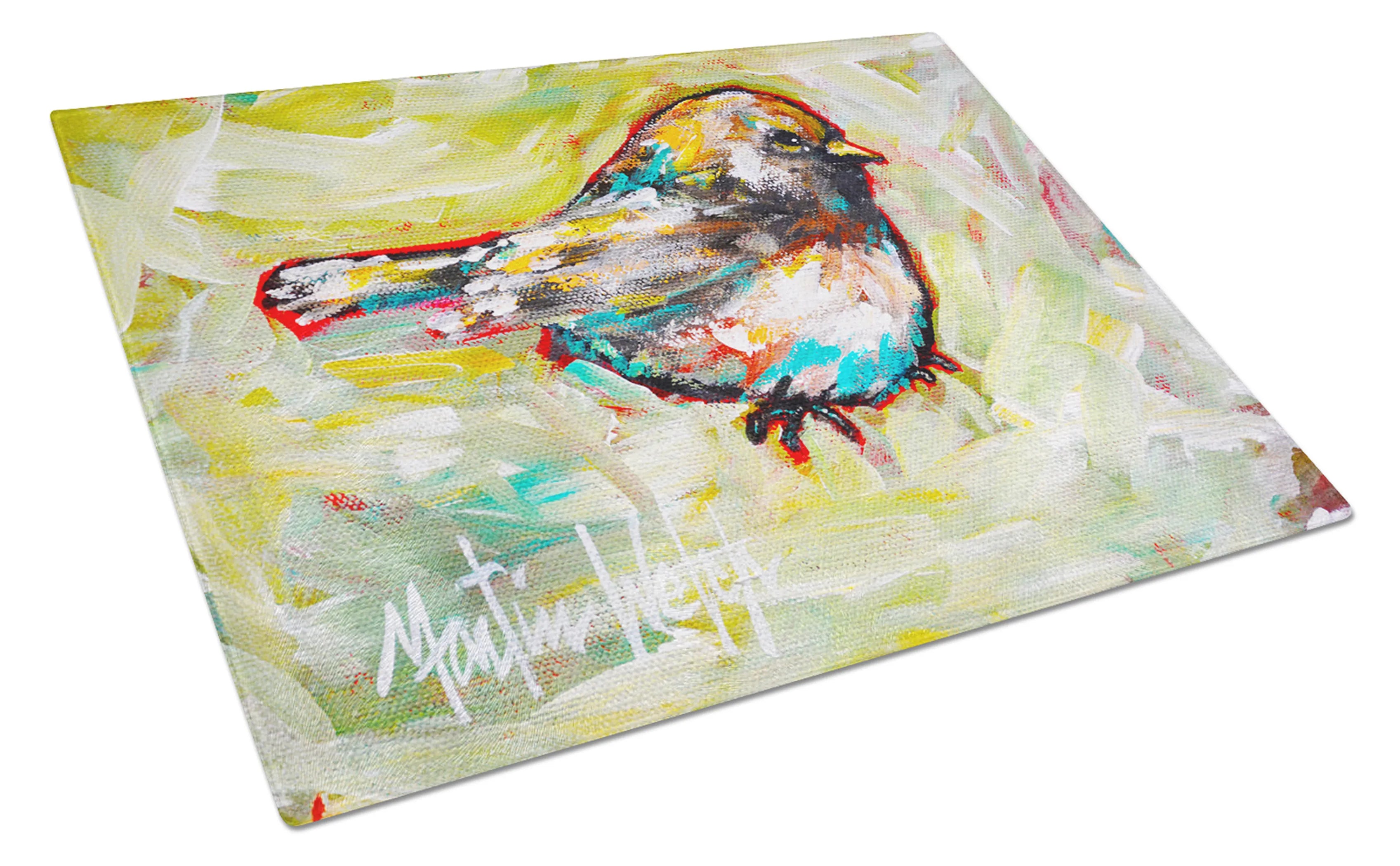 Martin Welch New Artwork Glass Cutting Board - Size: LARGE | Pack Of: 1 | Collection name: Martin welch new artwork