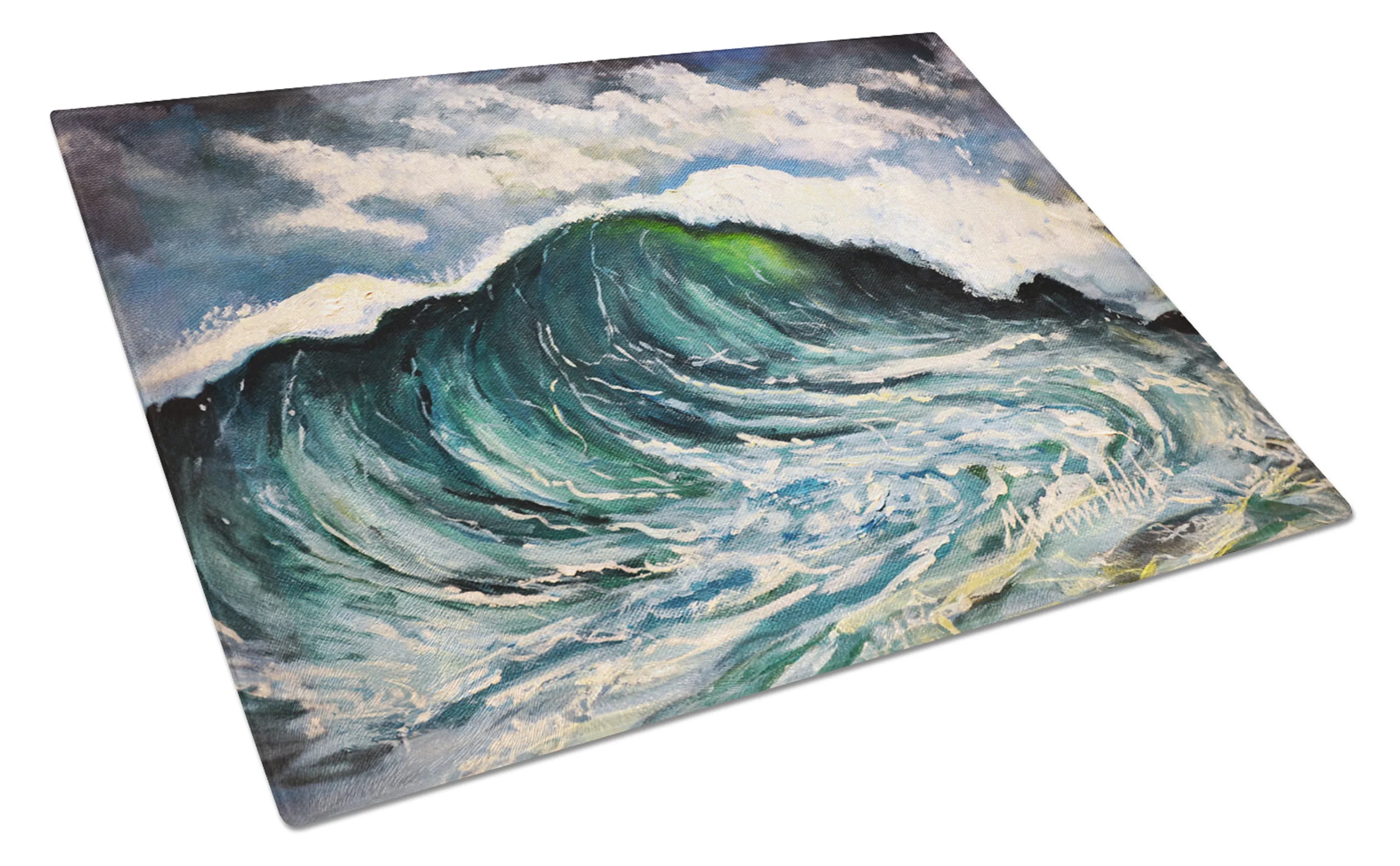 Martin Welch New Artwork Glass Cutting Board - Size: LARGE | Pack Of: 1 | Collection name: Martin welch new artwork