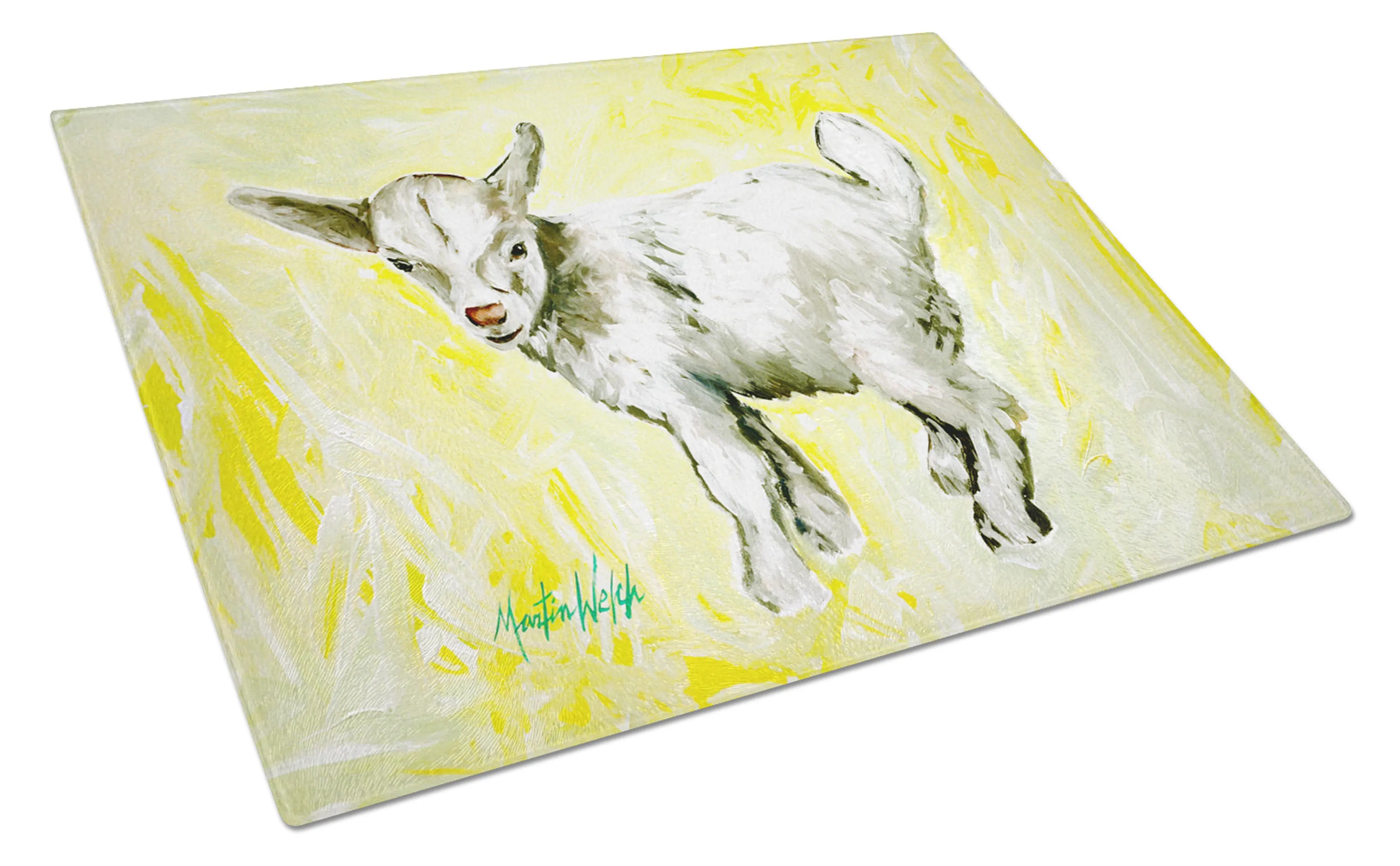 Martin Welch New Artwork Glass Cutting Board - Size: LARGE | Pack Of: 1 | Collection name: Martin welch new artwork