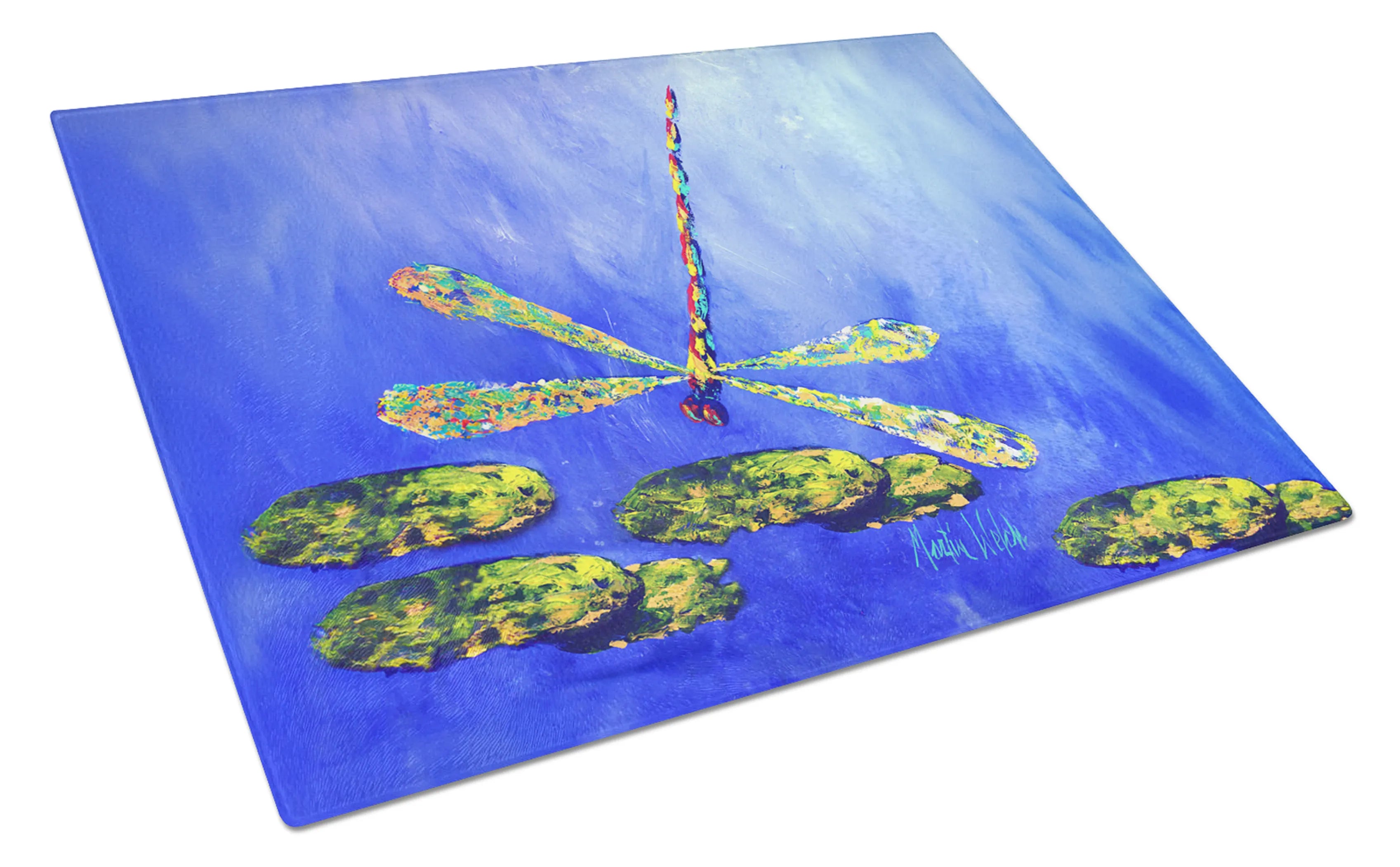 Martin Welch New Artwork Glass Cutting Board - Size: LARGE | Pack Of: 1 | Collection name: Martin welch new artwork