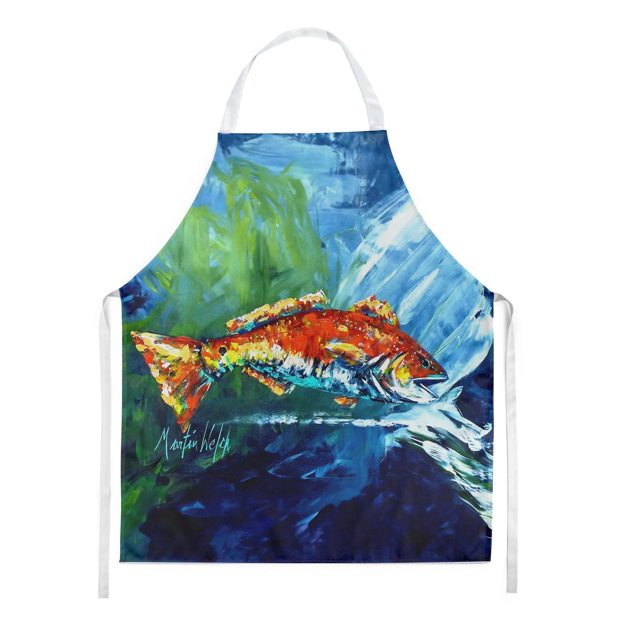 Martin Welch New Artwork Apron - Size: LARGE | Pack Of: 1 | Collection name: Martin welch new artwork