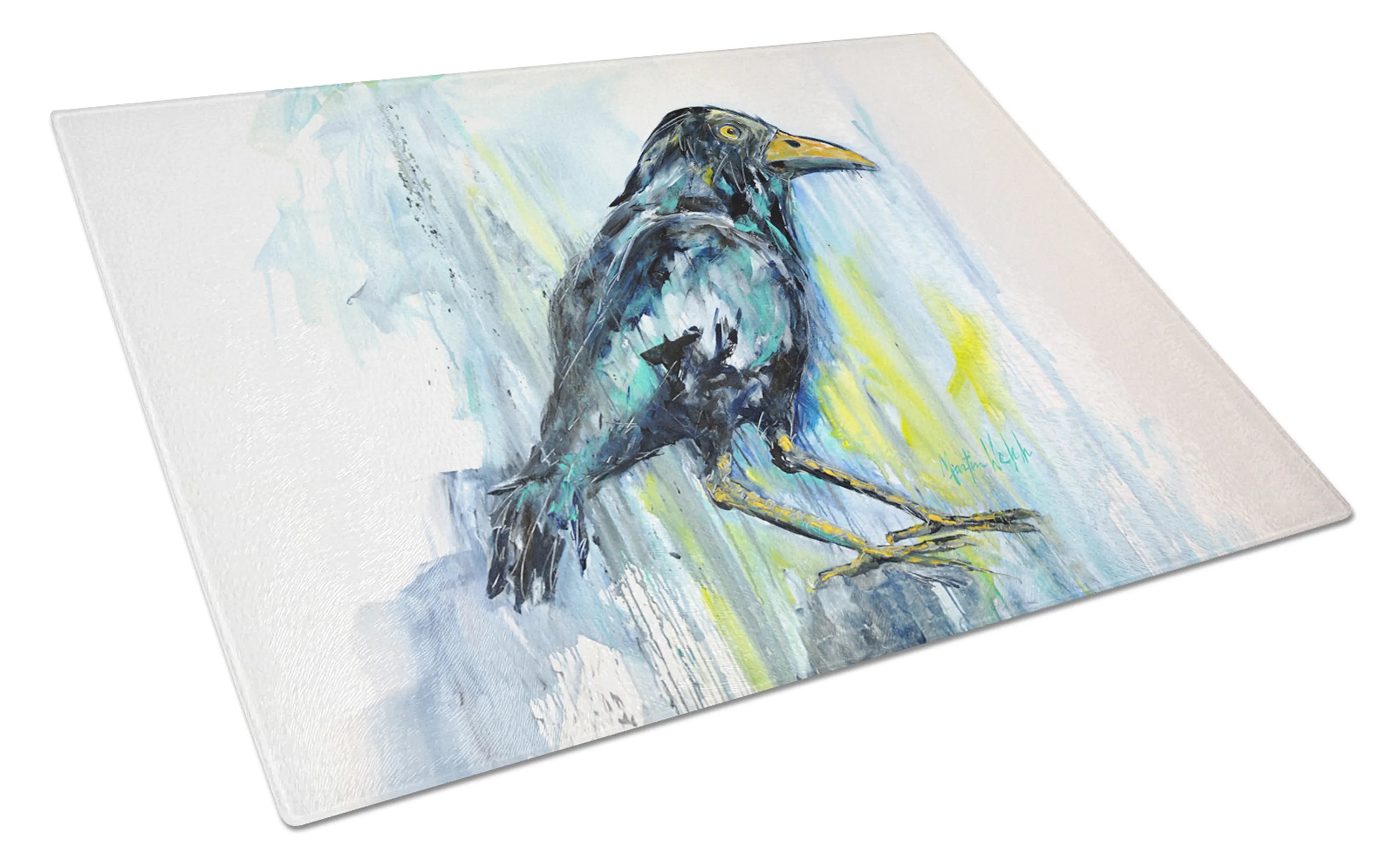 Martin Welch New Artwork Glass Cutting Board - Size: LARGE | Pack Of: 1 | Collection name: Martin welch new artwork