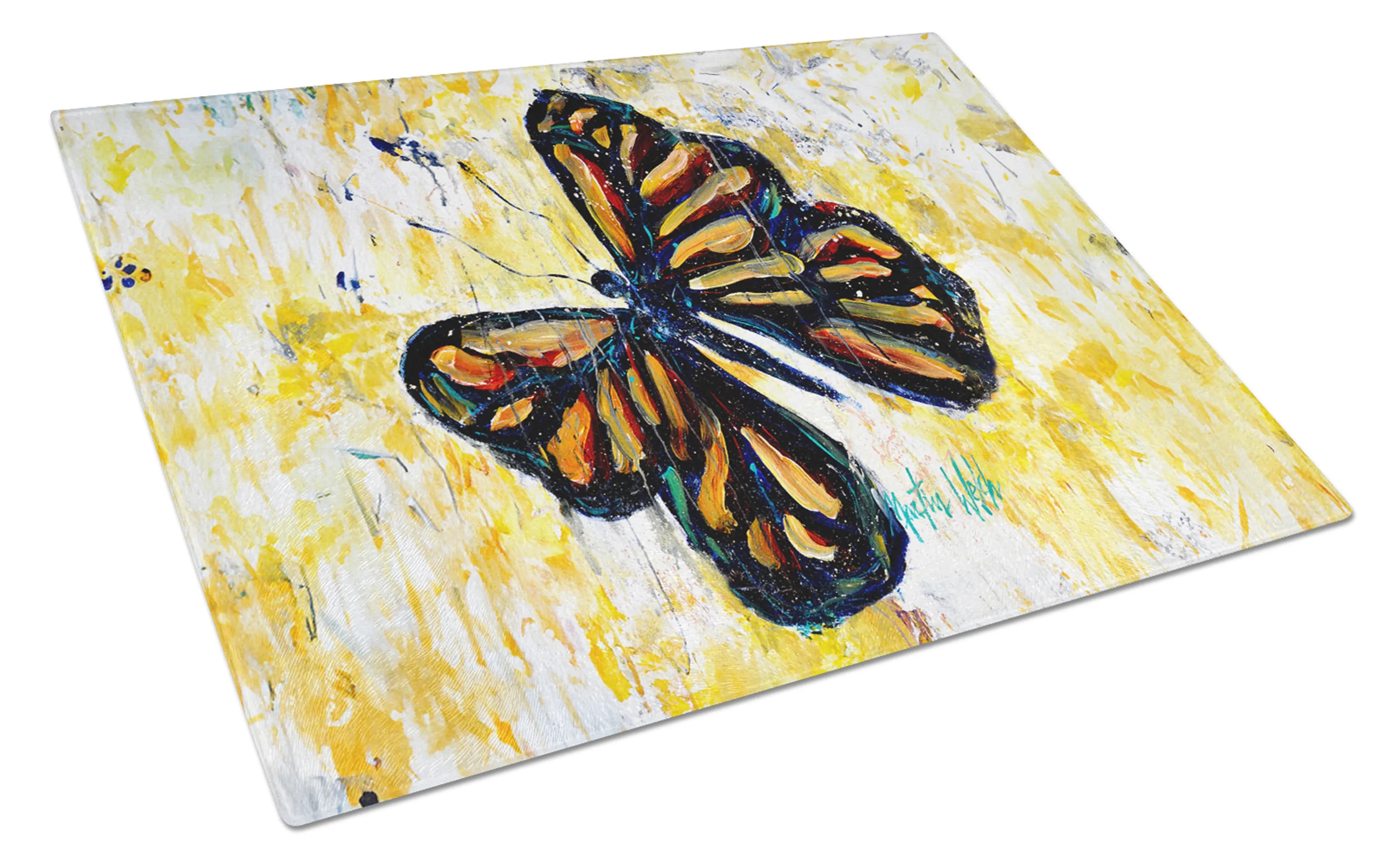 Martin Welch New Artwork Glass Cutting Board - Size: LARGE | Pack Of: 1 | Collection name: Martin welch new artwork