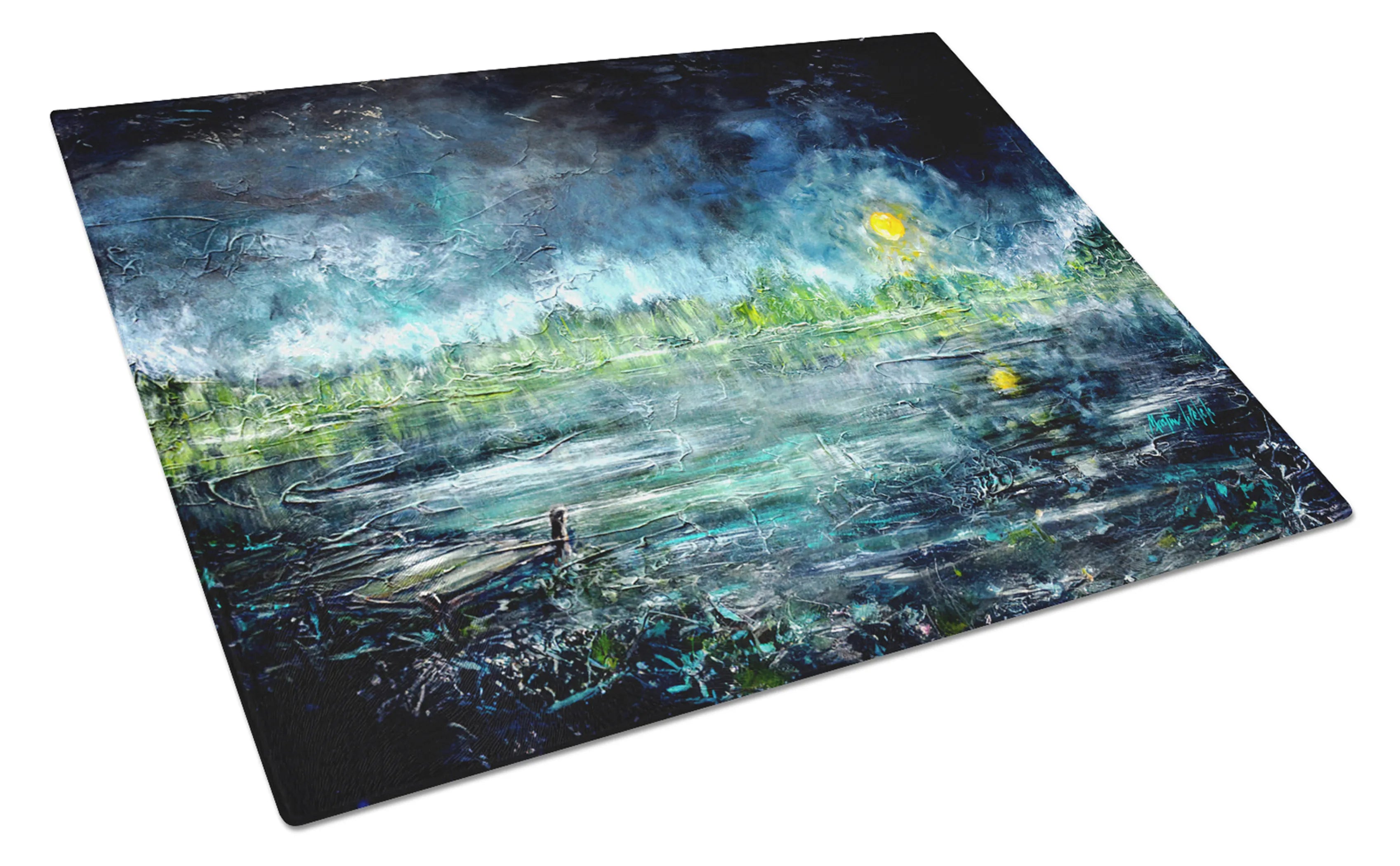 Martin Welch New Artwork Glass Cutting Board - Size: LARGE | Pack Of: 1 | Collection name: Martin welch new artwork