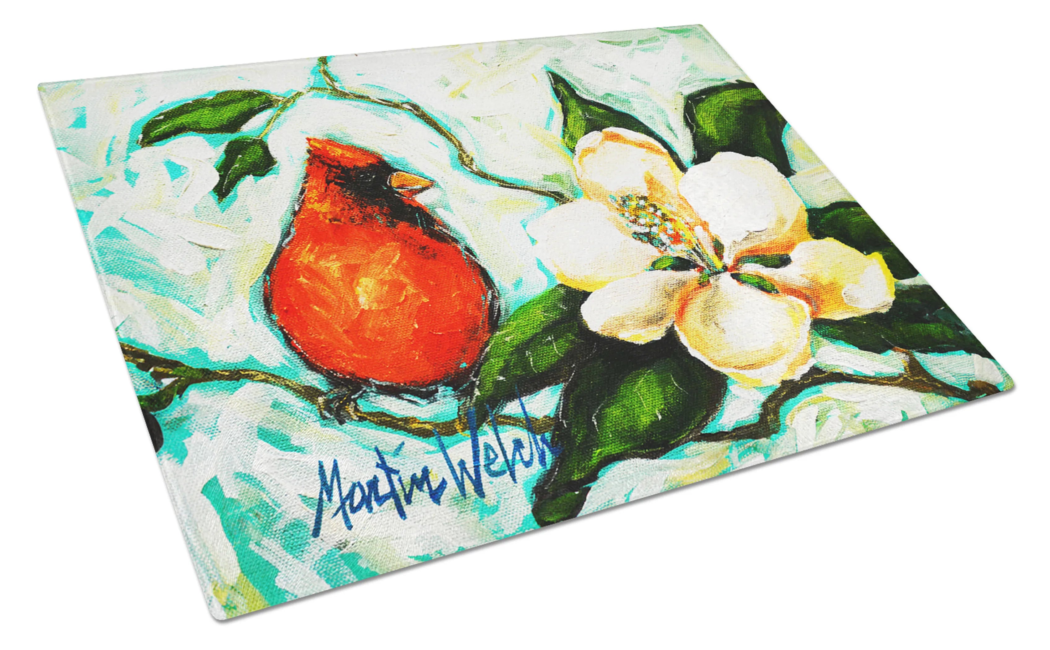 Martin Welch New Artwork Glass Cutting Board - Size: LARGE | Pack Of: 1 | Collection name: Martin welch new artwork