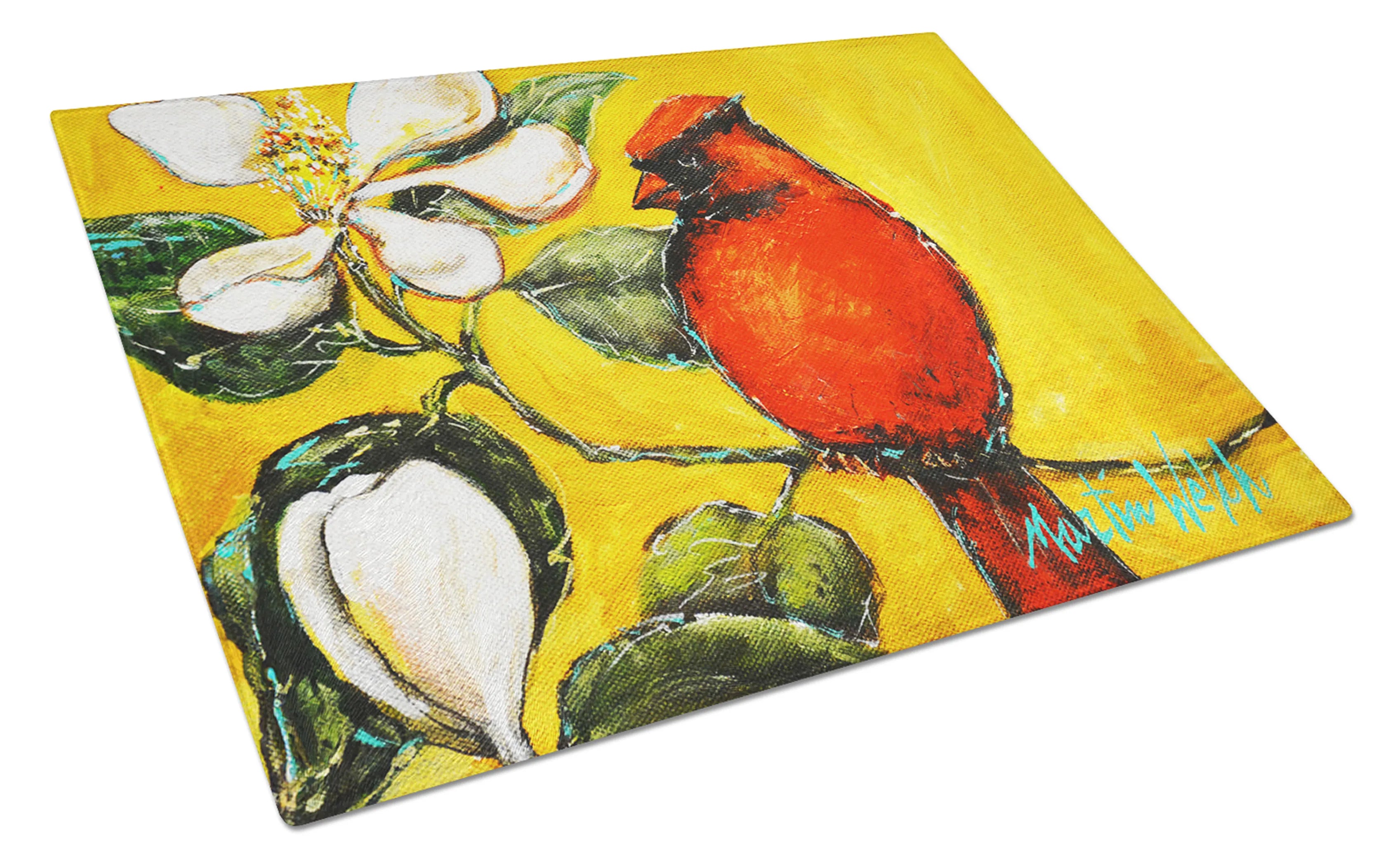 Martin Welch New Artwork Glass Cutting Board - Size: LARGE | Pack Of: 1 | Collection name: Martin welch new artwork