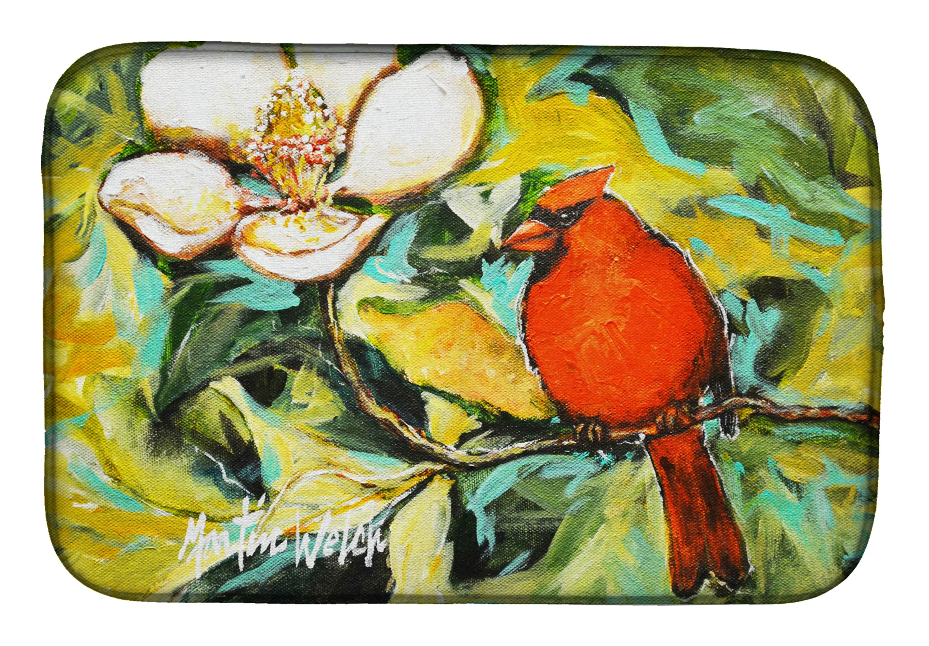 Martin Welch New Artwork Dish Drying Mat - Size: 14  X 21" | Pack Of: 1 | Collection name: Martin welch new artwork