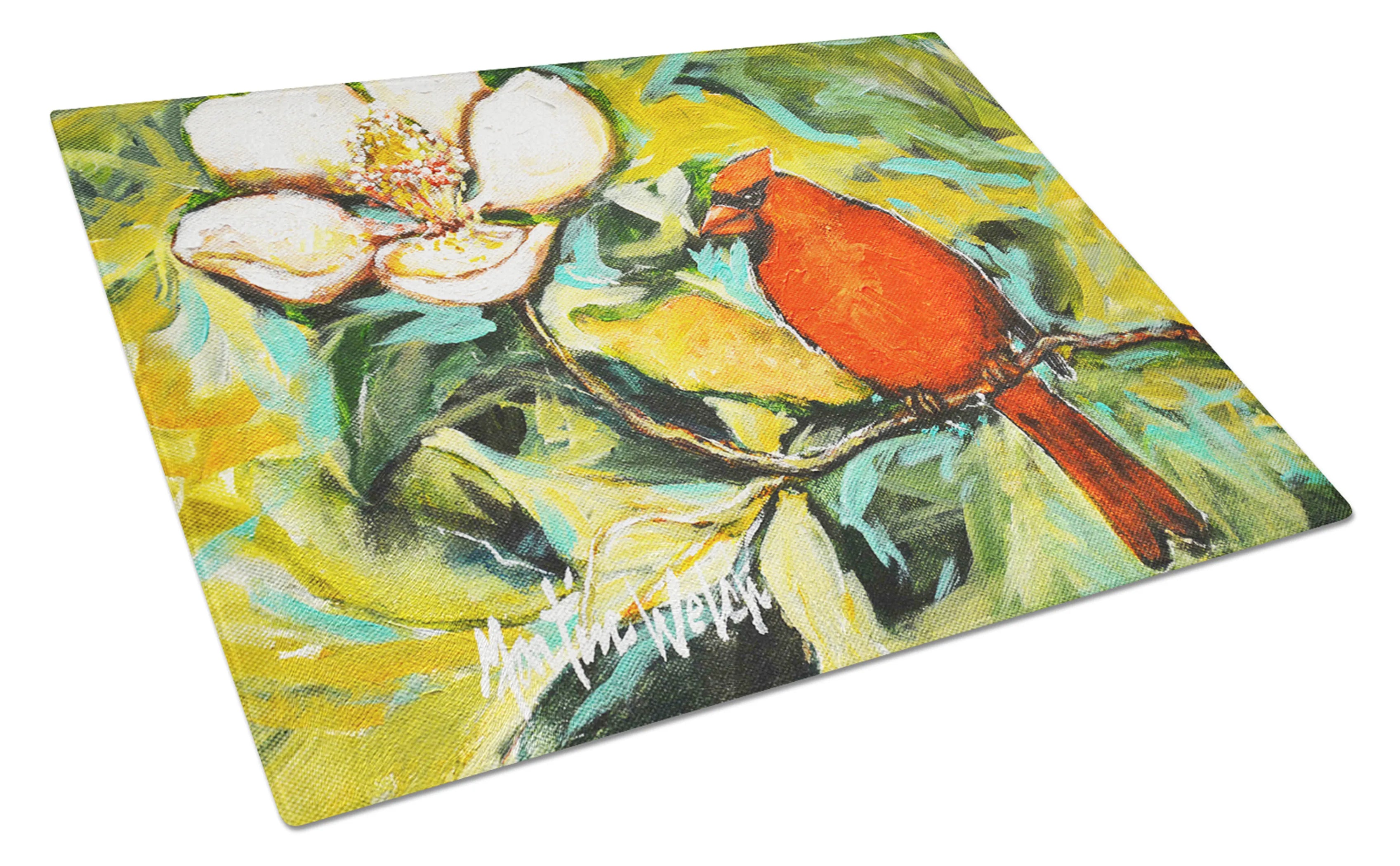 Martin Welch New Artwork Glass Cutting Board - Size: LARGE | Pack Of: 1 | Collection name: Martin welch new artwork