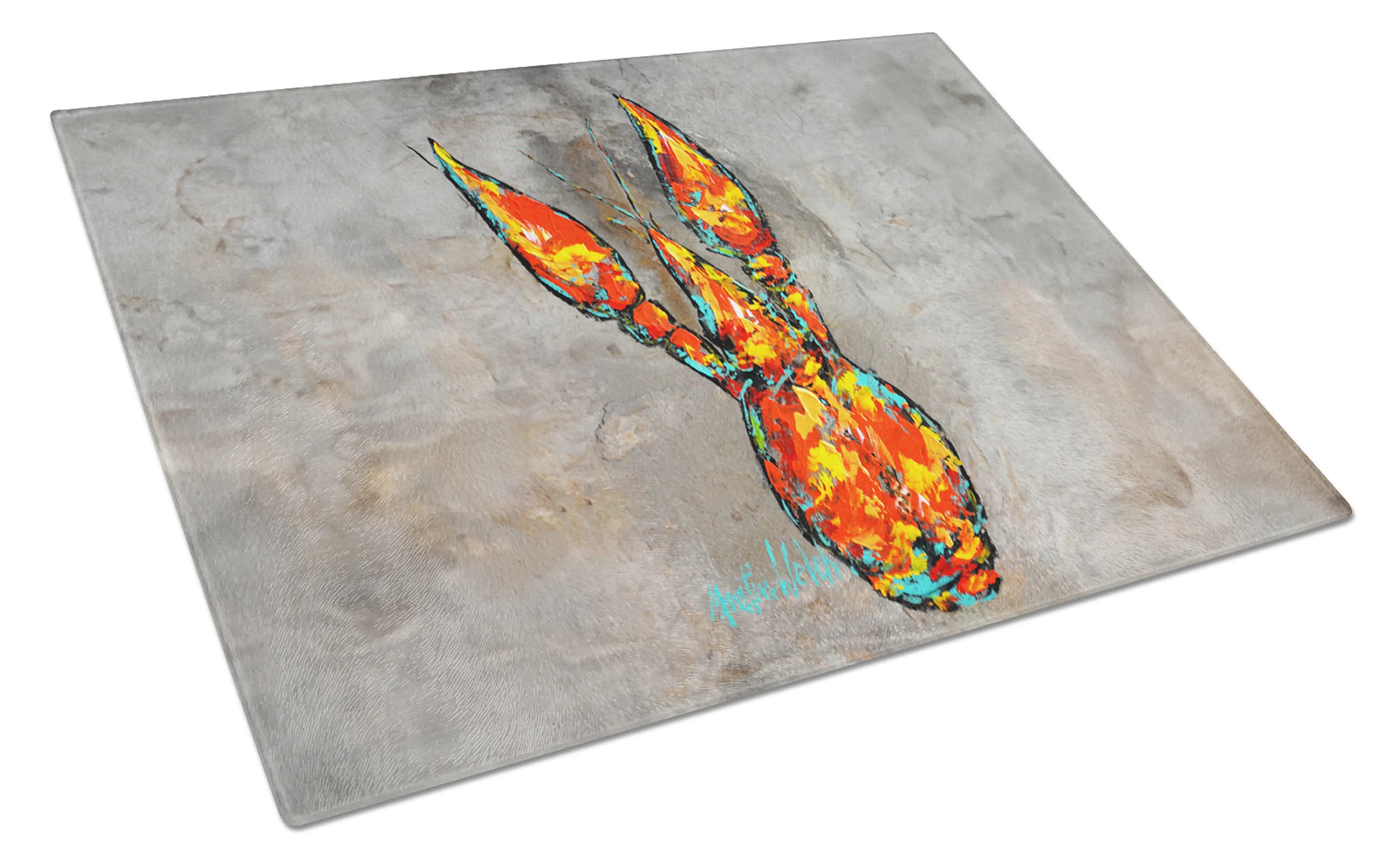 Martin Welch New Artwork Glass Cutting Board - Size: LARGE | Pack Of: 1 | Collection name: Martin welch new artwork