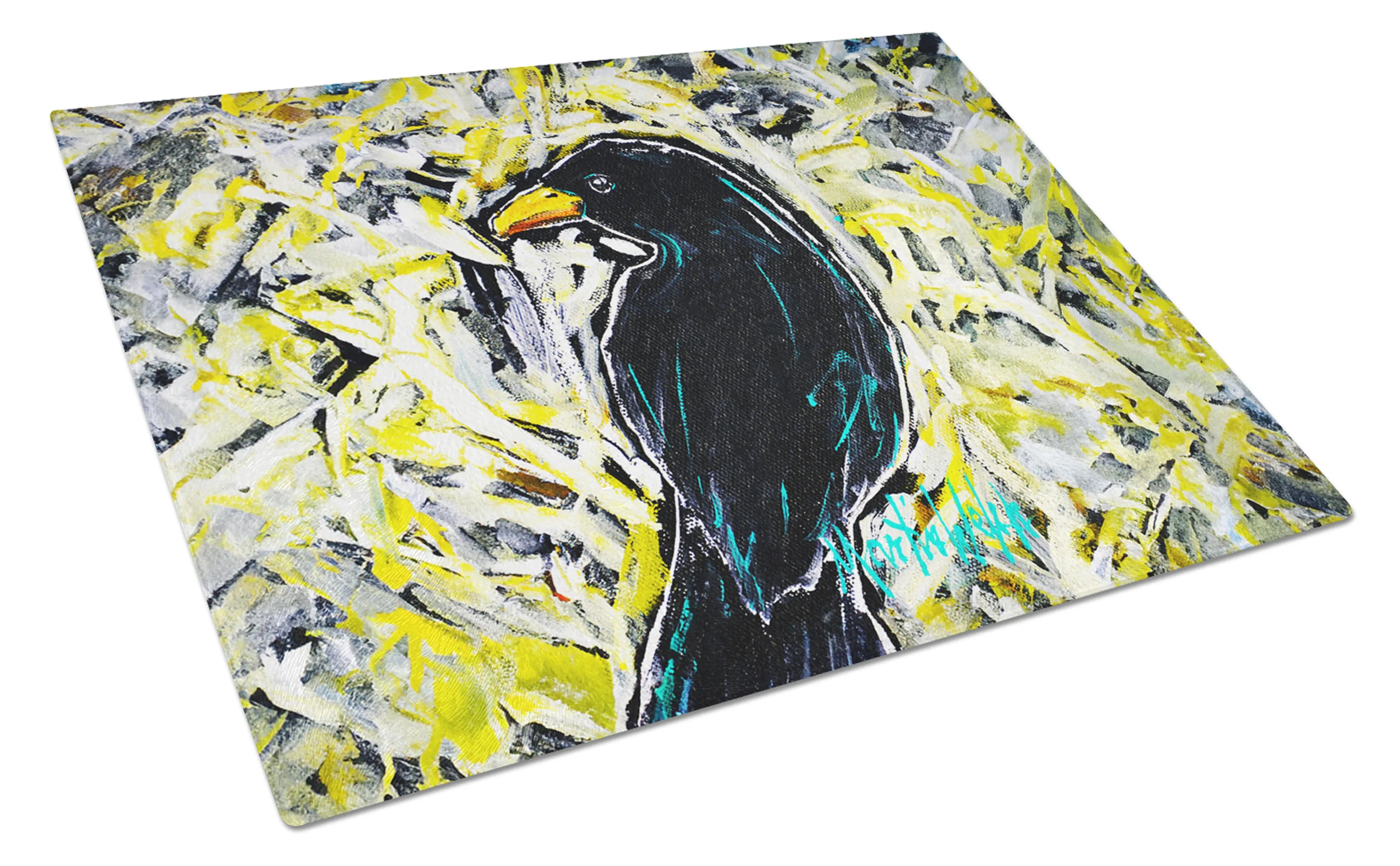 Martin Welch New Artwork Glass Cutting Board - Size: LARGE | Pack Of: 1 | Collection name: Martin welch new artwork