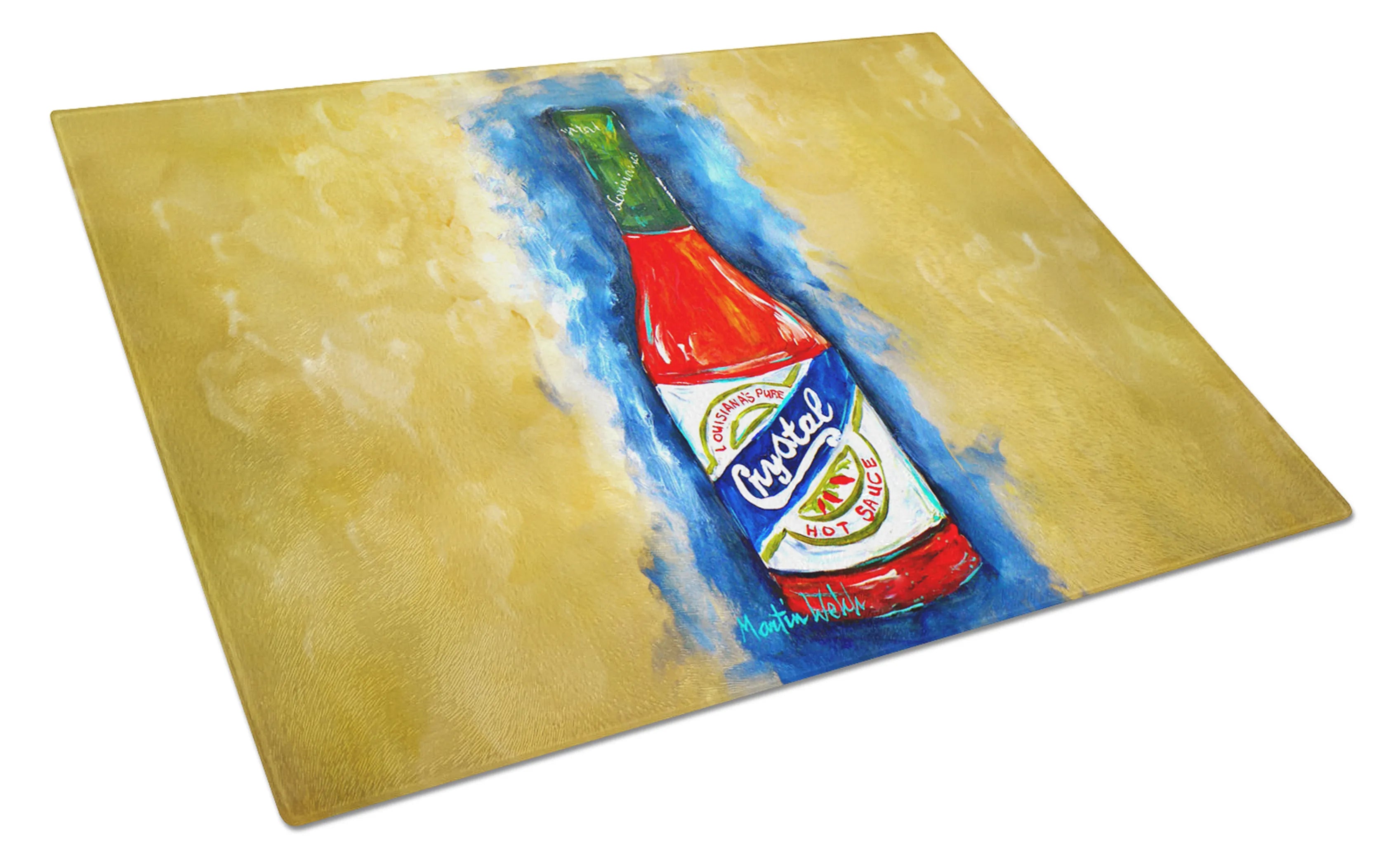 Martin Welch New Artwork Glass Cutting Board - Size: LARGE | Pack Of: 1 | Collection name: Martin welch new artwork